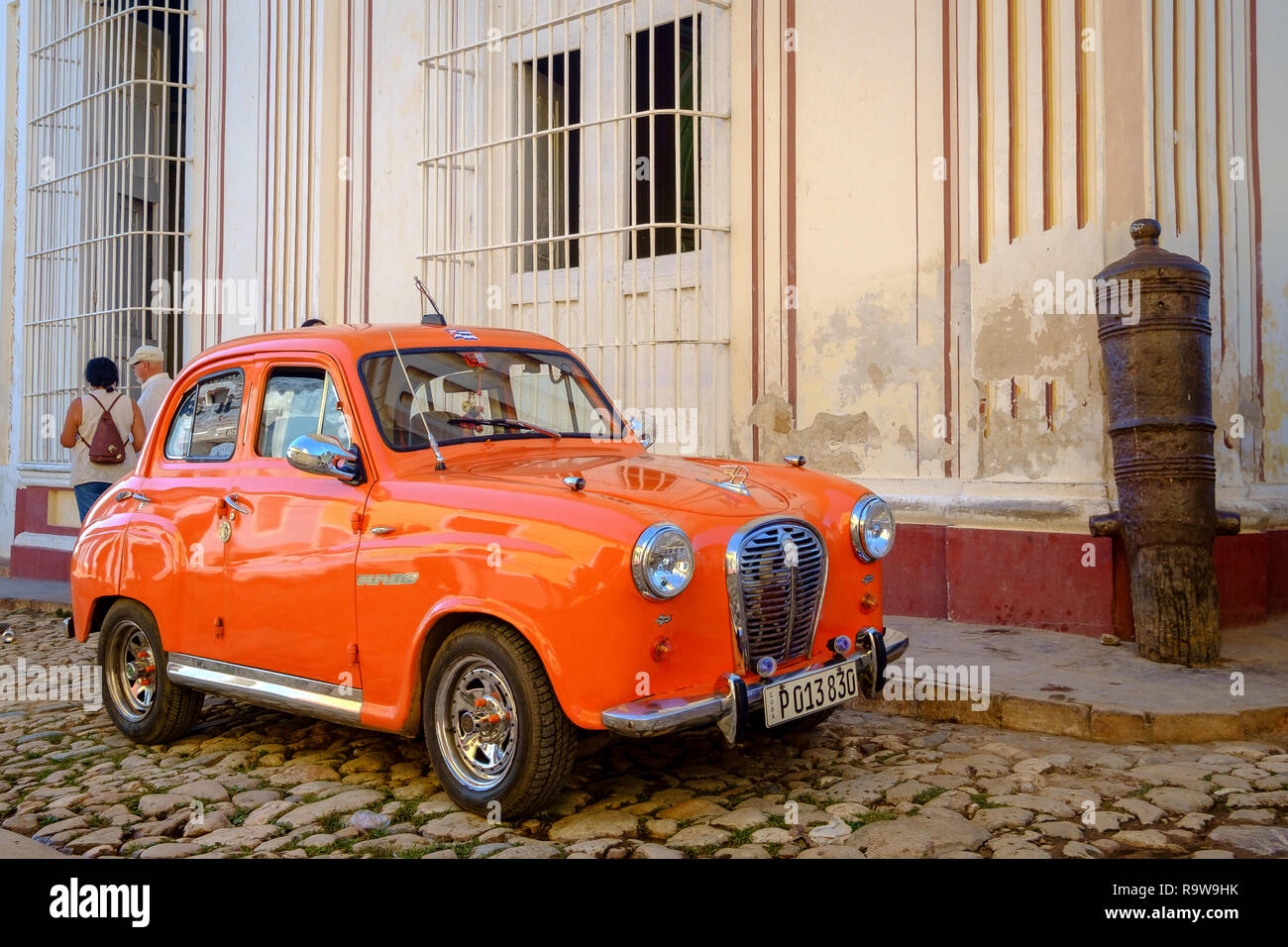 Classic American Car in Trinidad, Cuba Stock Photo Alamy
