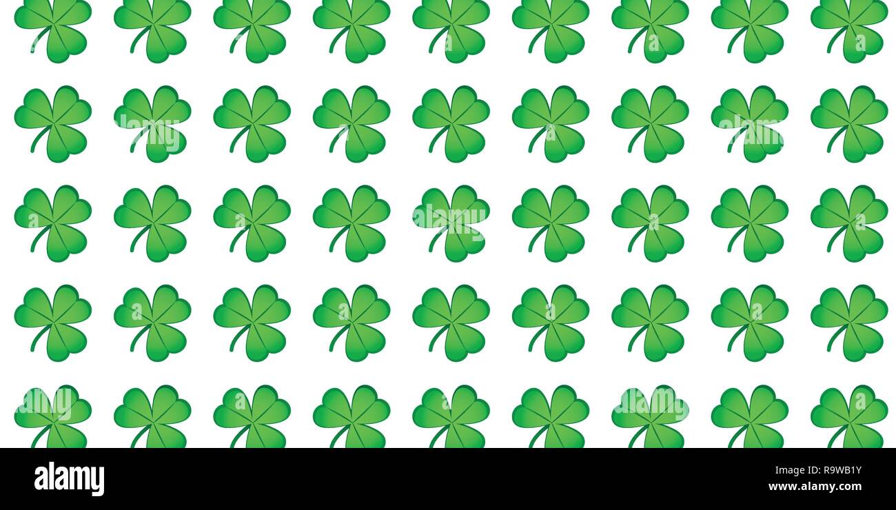 Seamless clover background Stock Vector Images - Alamy