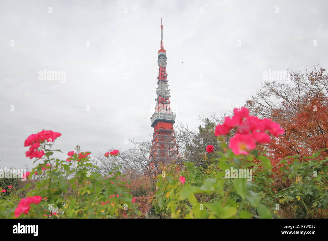 Tokyo tv tower architecture hi-res stock photography and images - Alamy