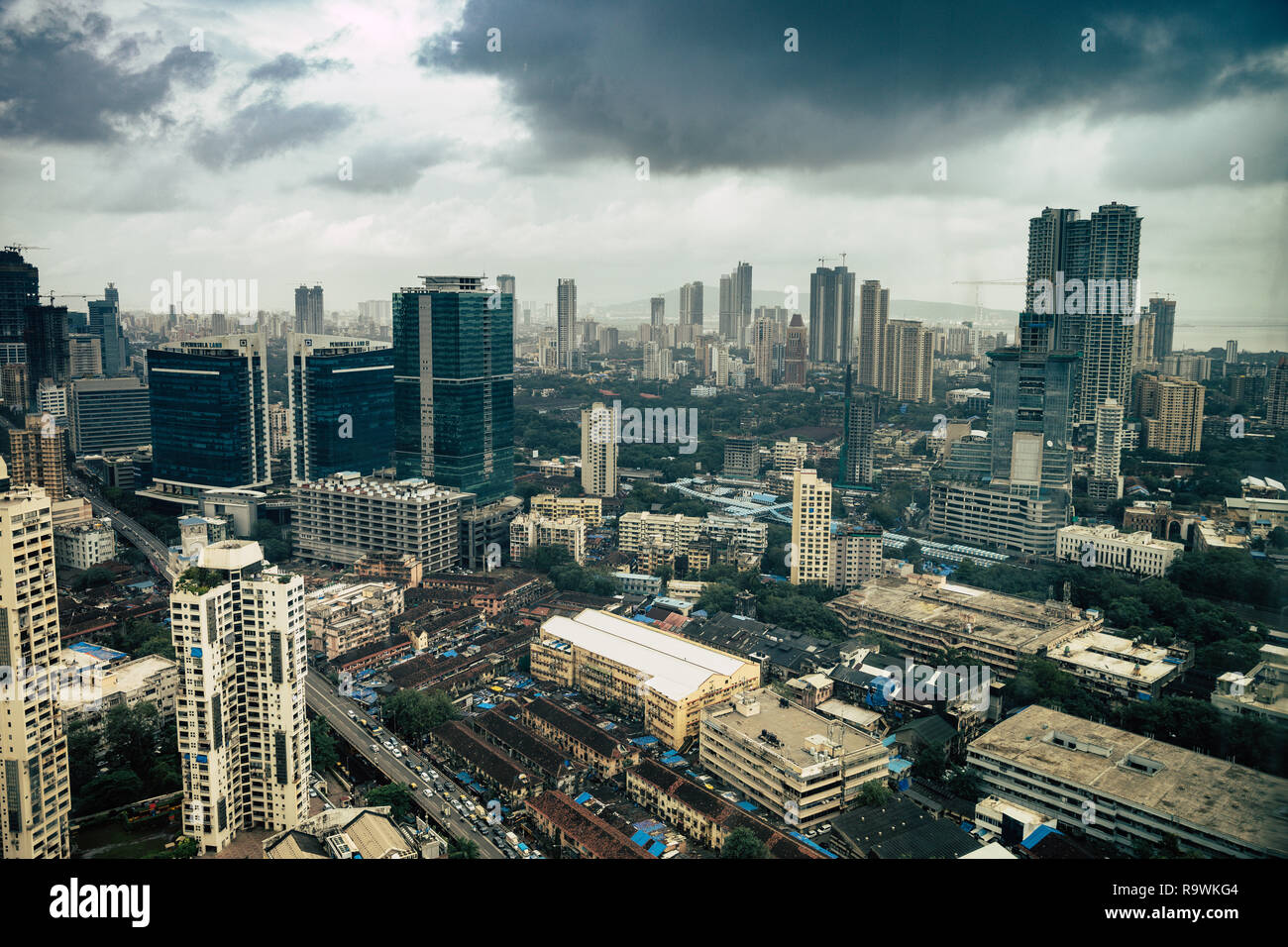 Mumbai Skyline Stock Photo