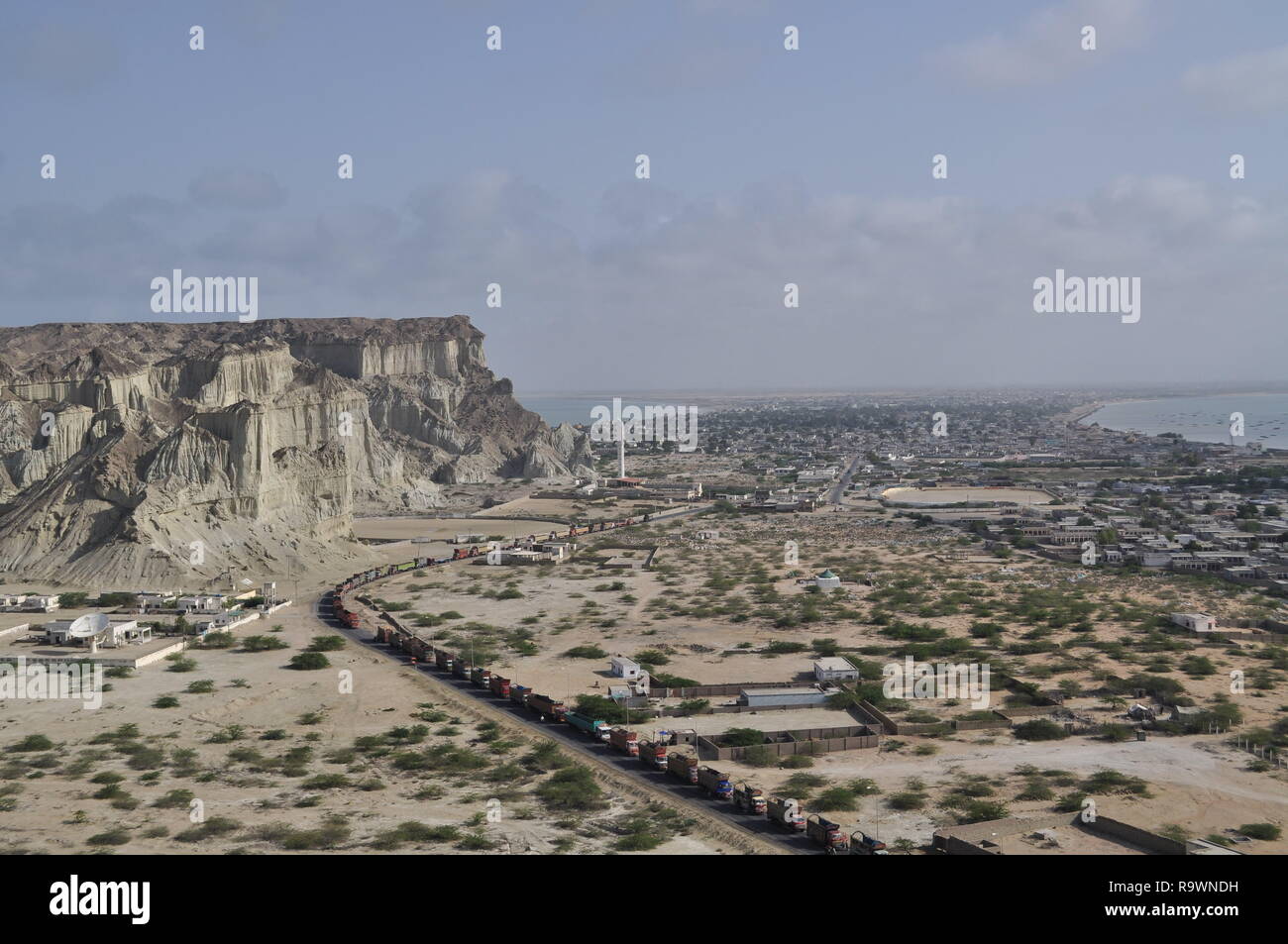 Gawadar city in Balochistan province of Pakistan Stock Photo