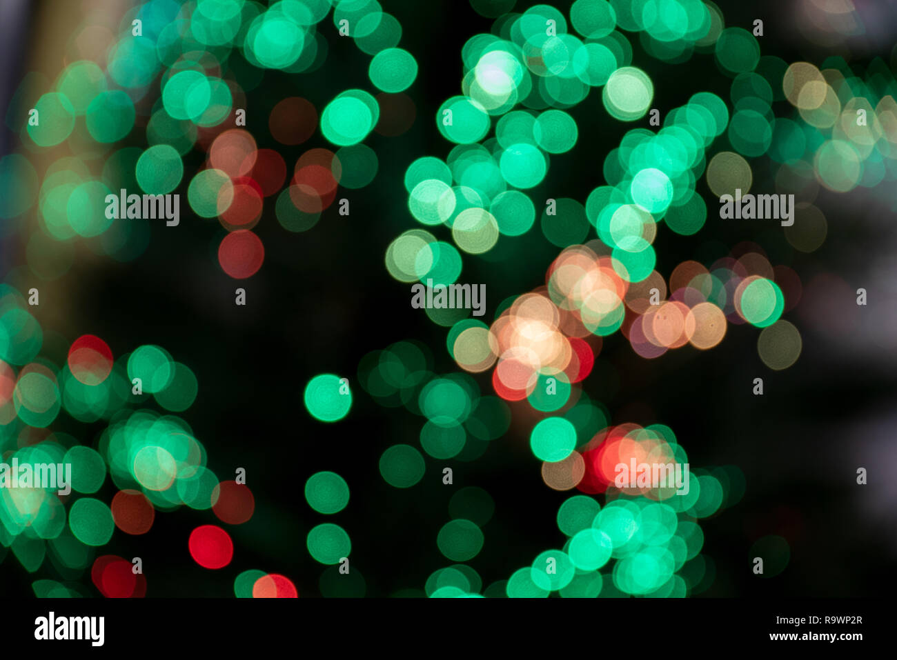 Background bokeh panoramic image Stock Photo