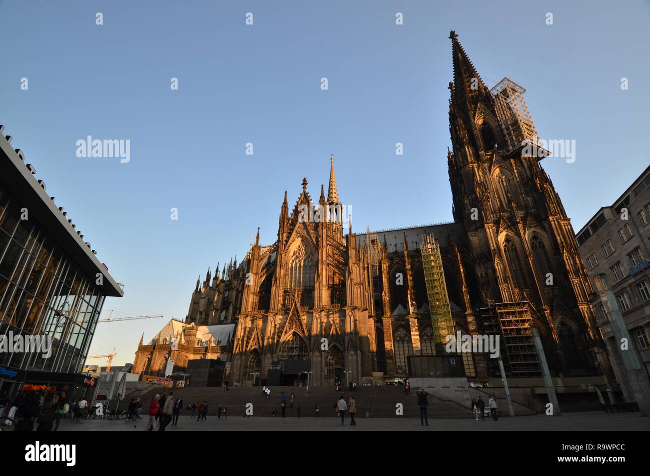 Cologne Dom Church Cathedral, Germany. Stock Photo