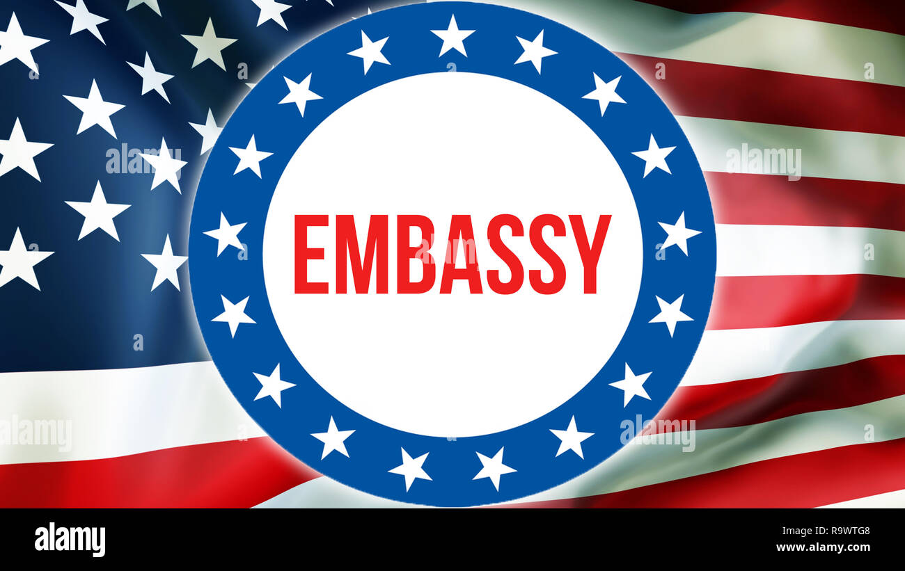 Us embassy pride flag hi-res stock photography and images - Alamy