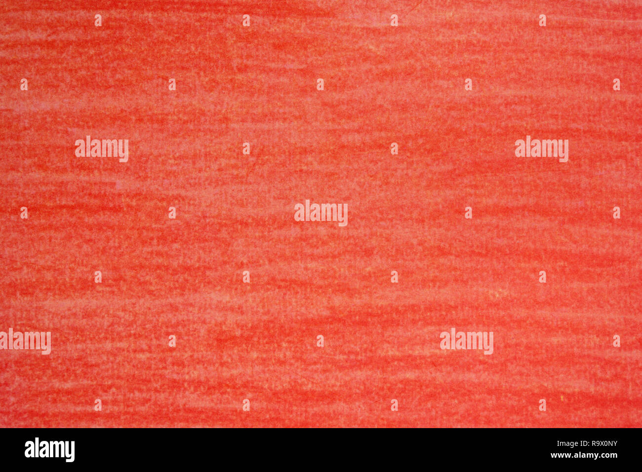 Red pencil drawings on white paper background texture. Stock Photo