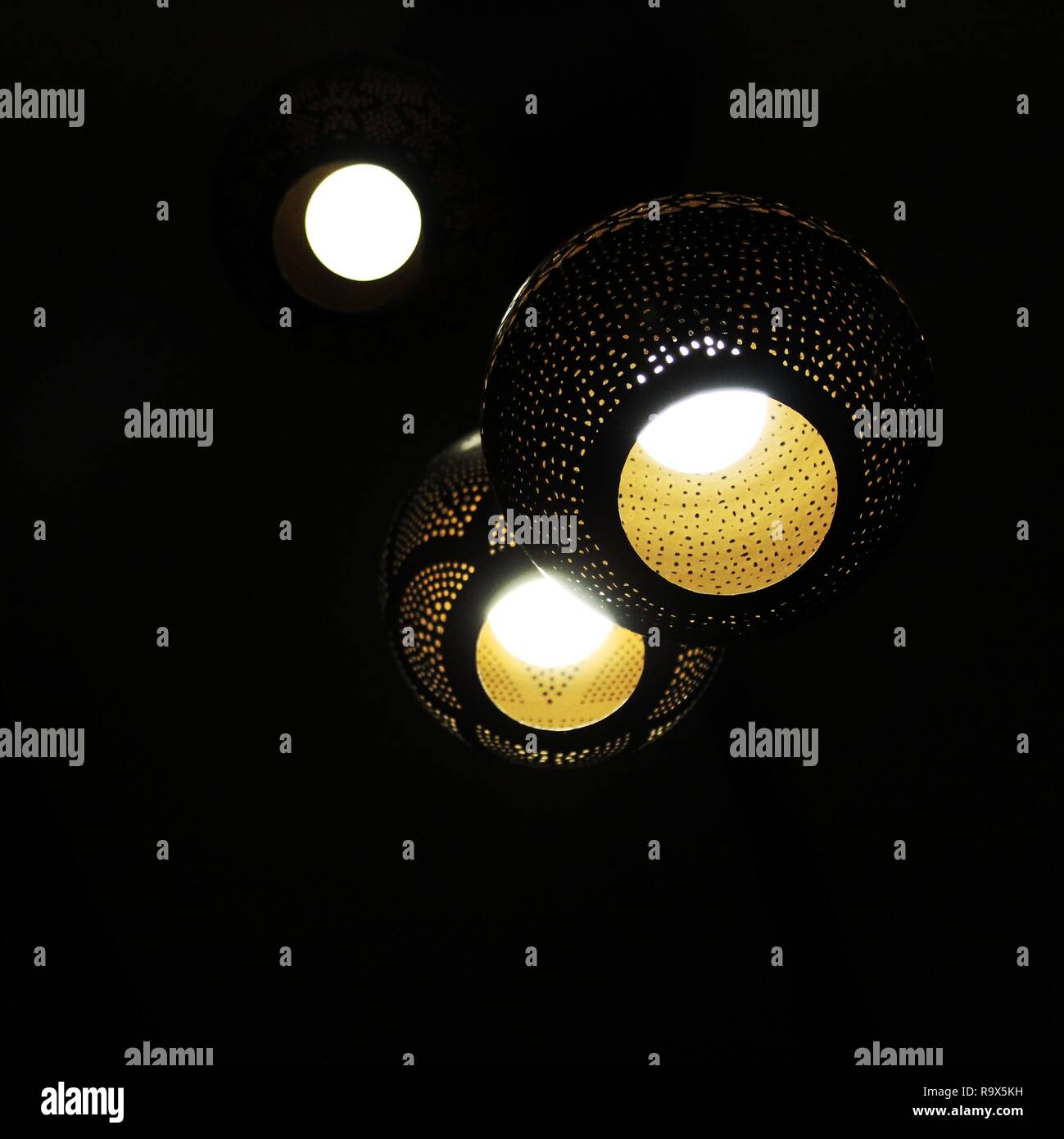 Beautiful decoration lamps Stock Photo Alamy