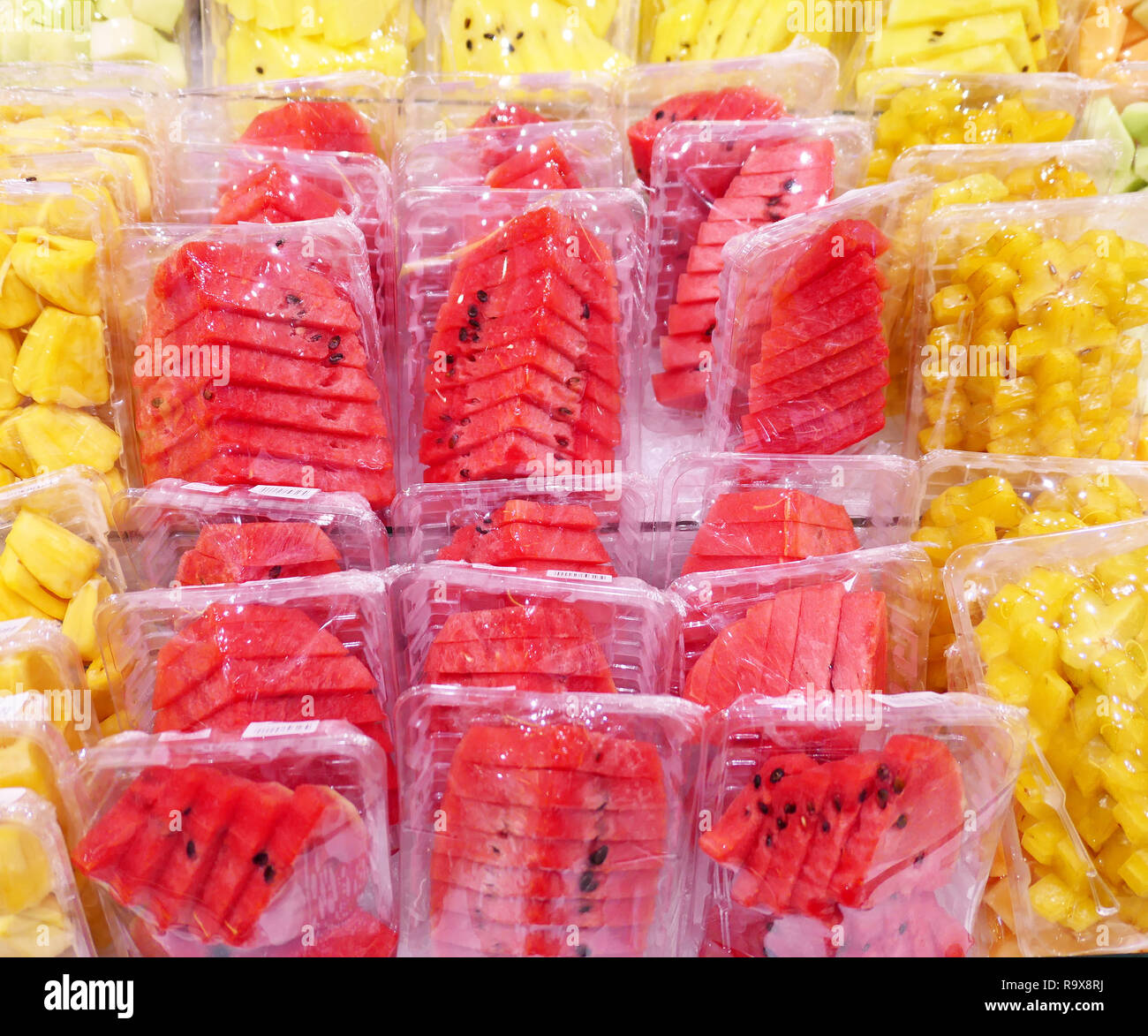 Watermelon Pack Line Packed watermelon hi-res stock photography and images - Alamy