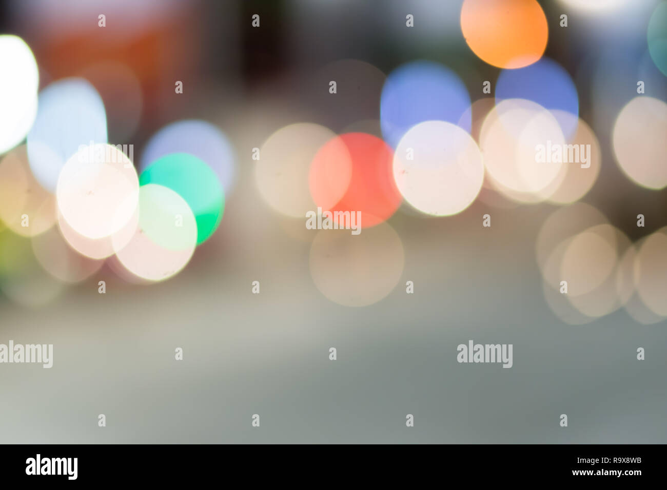 Defocused urban scene retro hi-res stock photography and images - Alamy