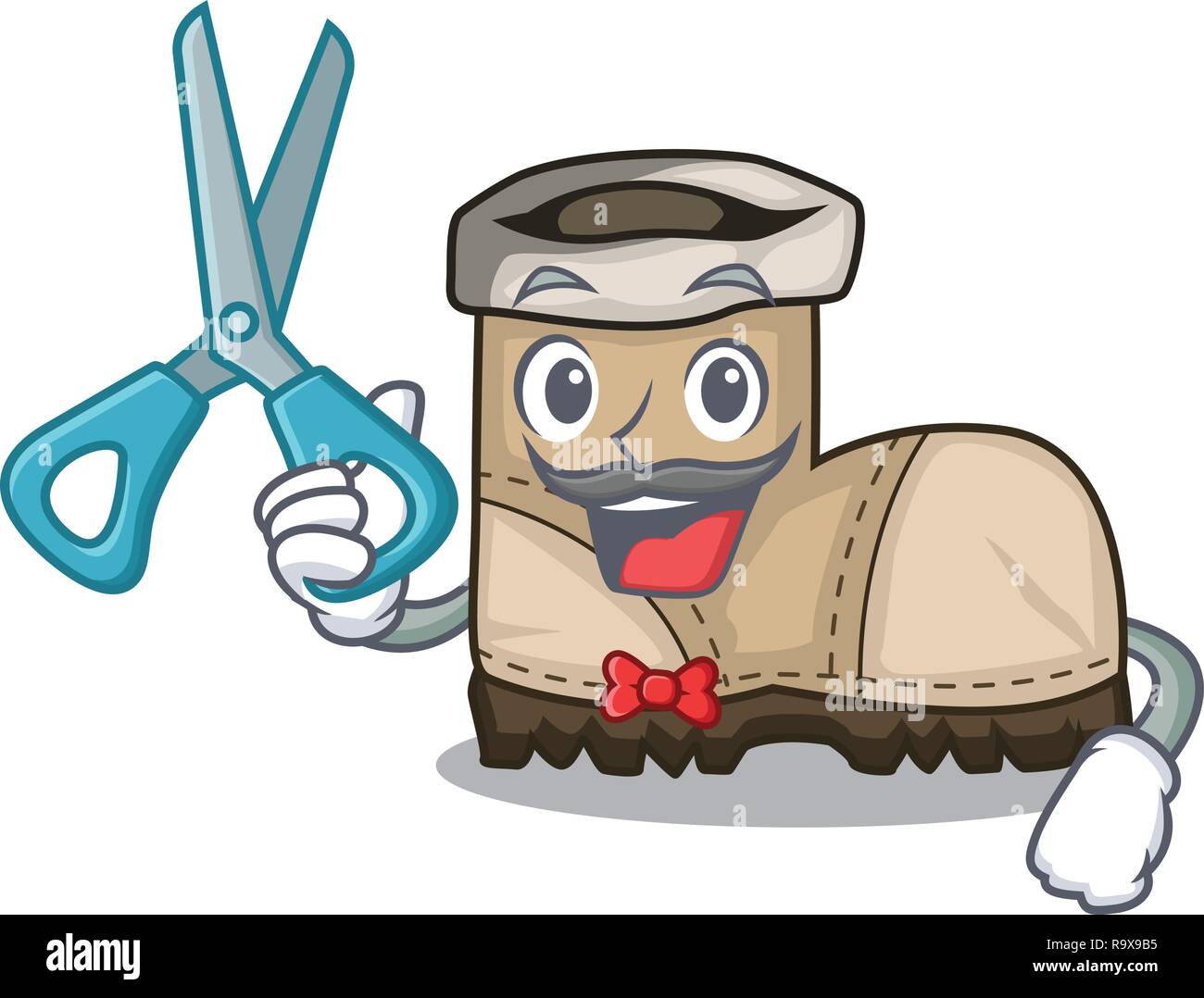 Cartoon muddy boots hi-res stock photography and images - Alamy