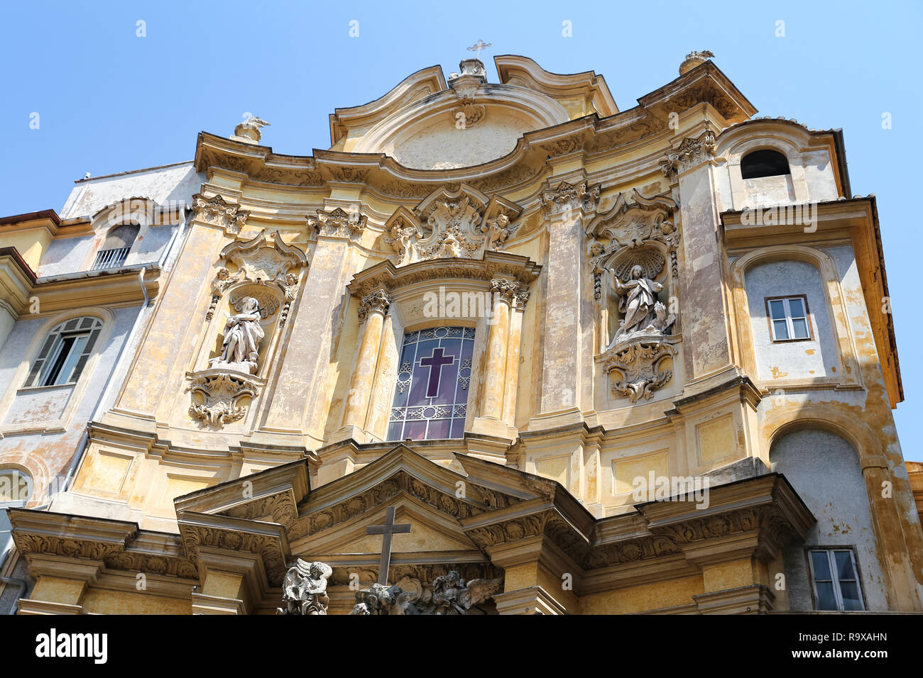 Santa Maria Maddalena Church in Rome City, Italy Stock Photo - Alamy