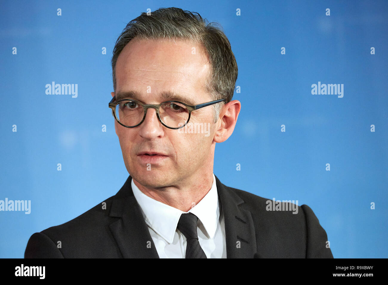17.10.2018, Berlin, Deutschland - Bundesaussenminister Heiko Maas. 00R181017D020 [MODEL RELEASE: NO, PROPERTY RELEASE: NO (c) caro images / Thomas Ruf Stock Photo