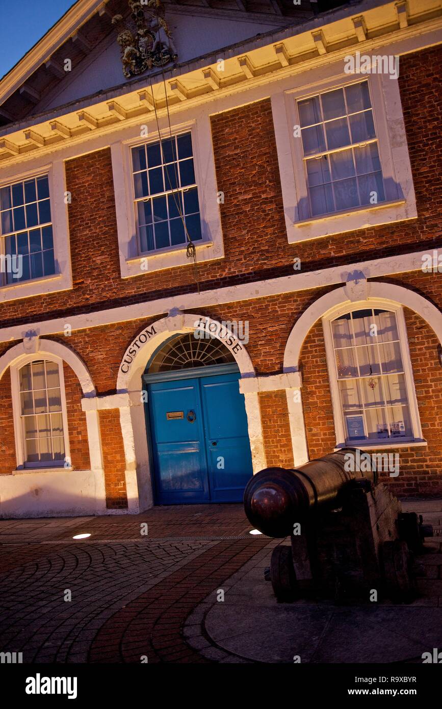 Custom House, Exeter Stock Photo - Alamy