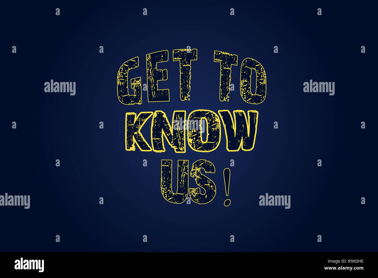 Word writing text Get To Know Us. Business concept for Connecting ...