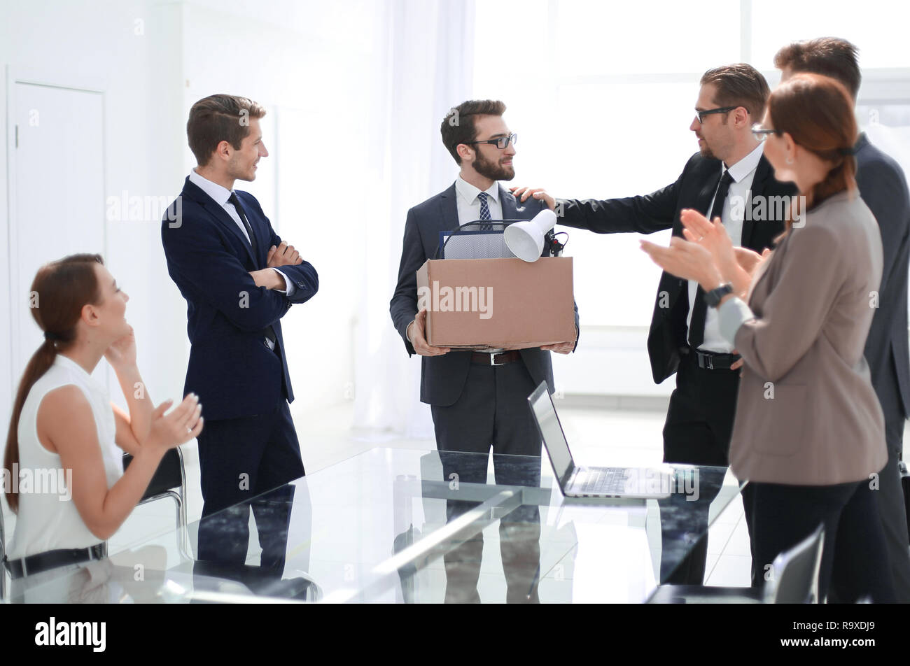 Employer raise hi-res stock photography and images - Alamy