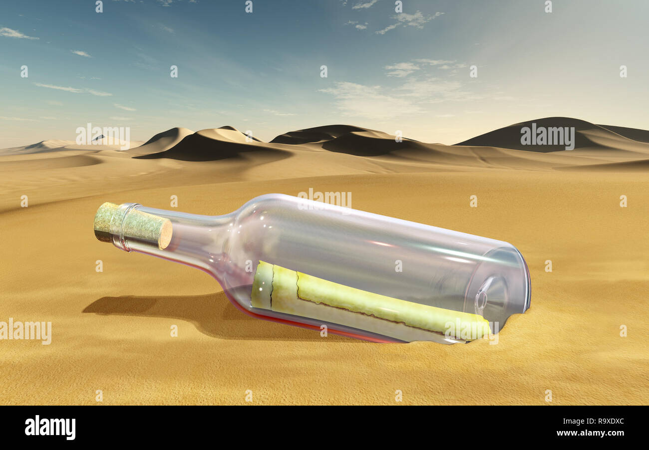 Secret message bottle hi-res stock photography and images - Alamy