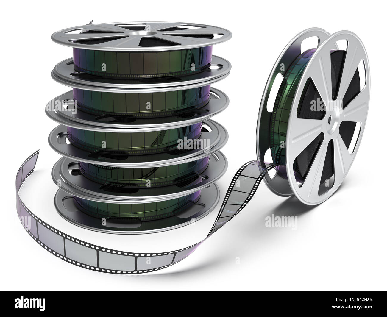 Cut film reel hi-res stock photography and images - Alamy