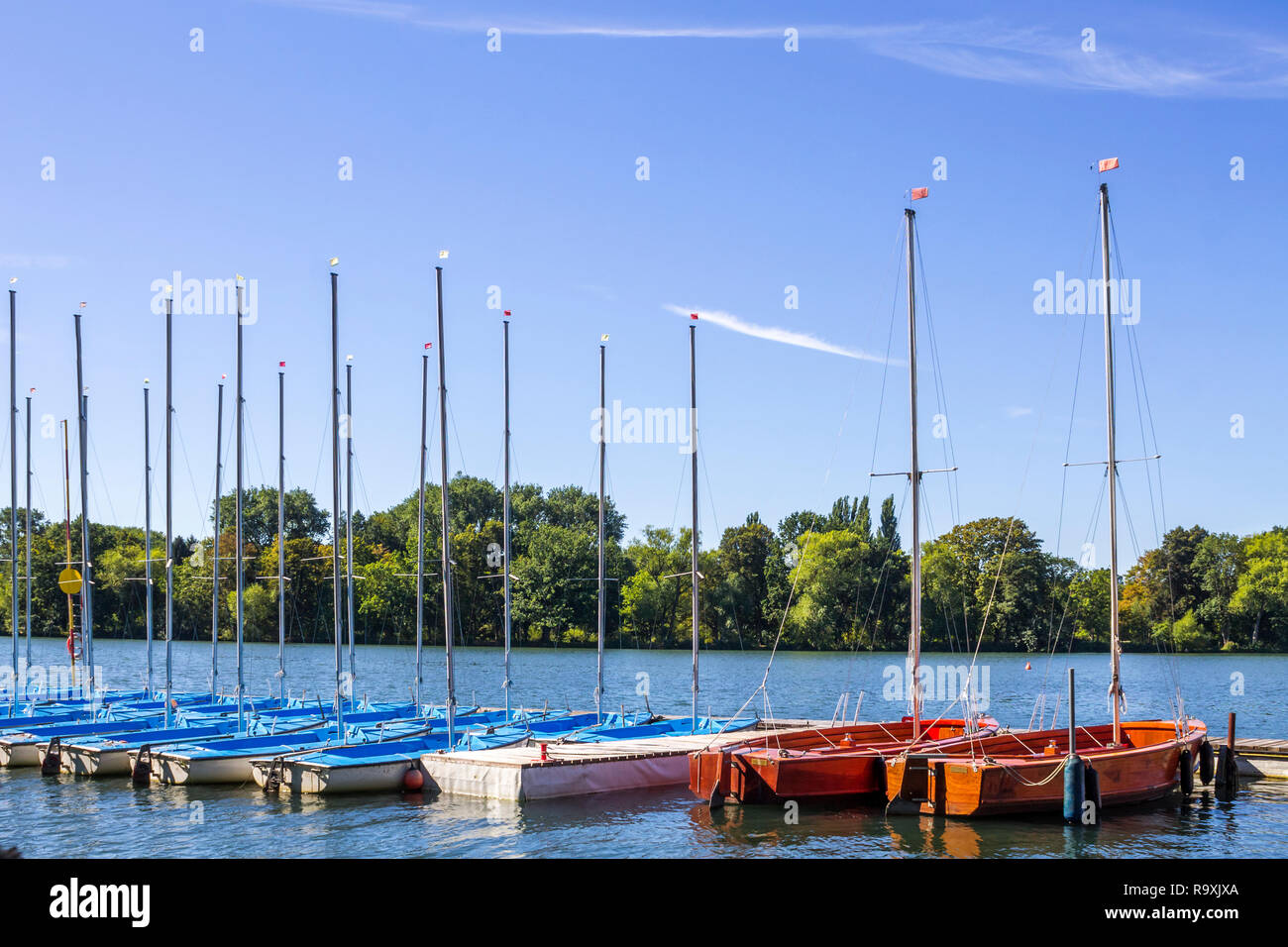Maschsee, Hannover, Germany Stock Photo