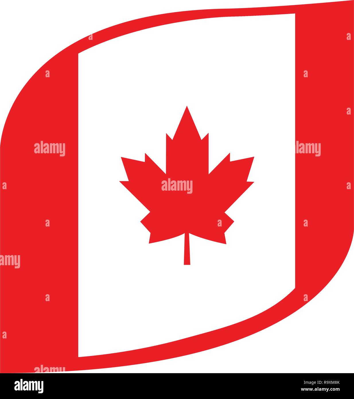 Flag of Canada Stock Vector