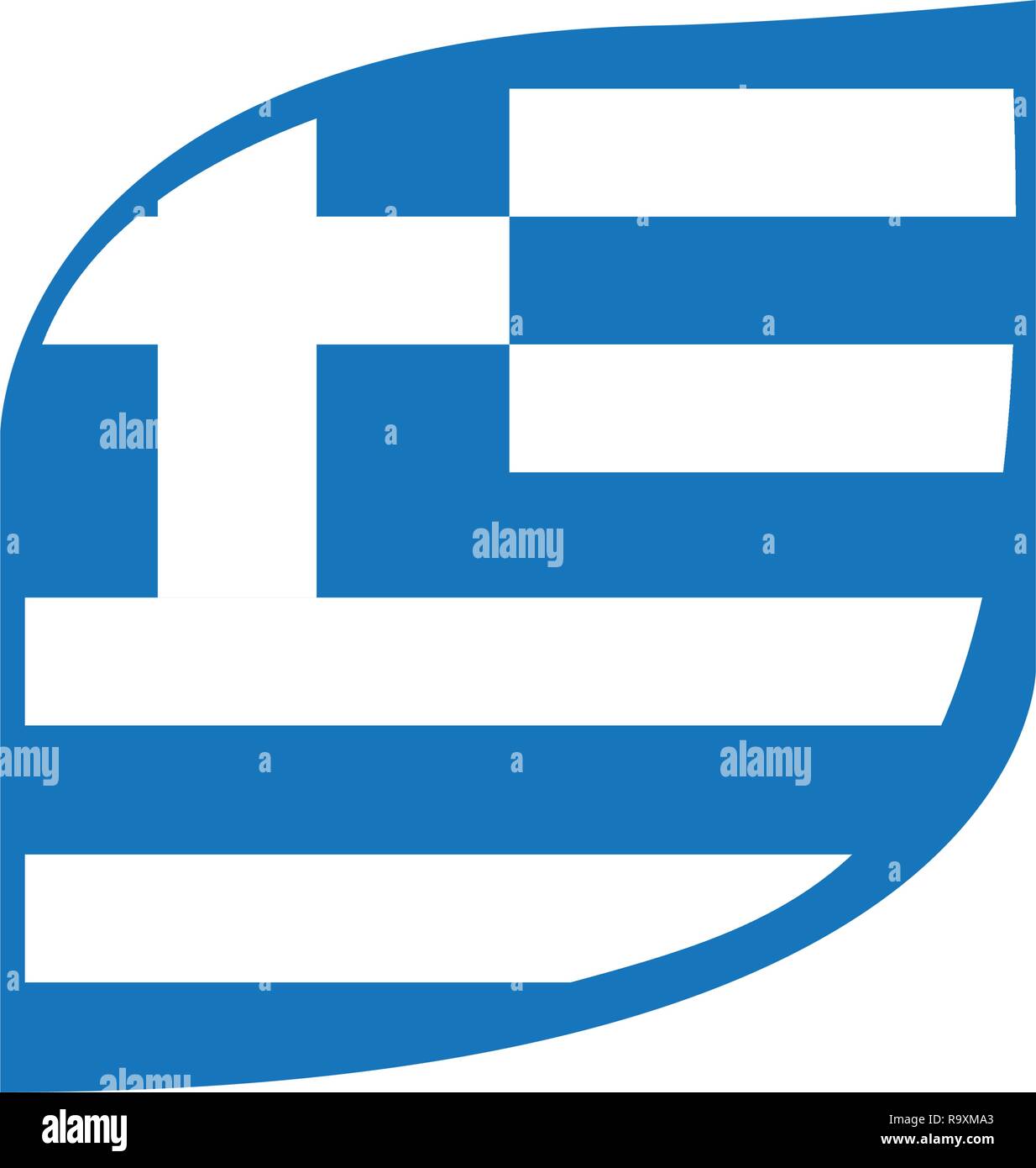 Flag of Greece Stock Vector Image & Art Alamy