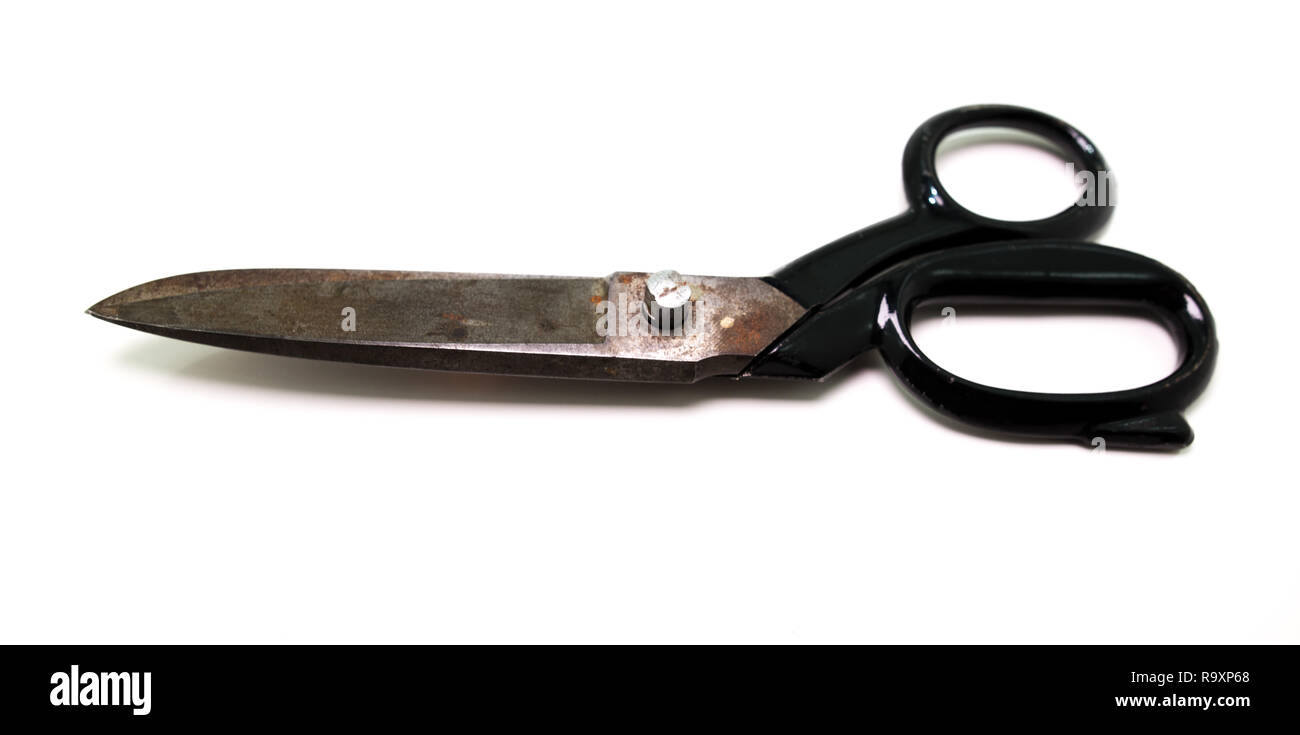 Ancient scissors. Stock Photo