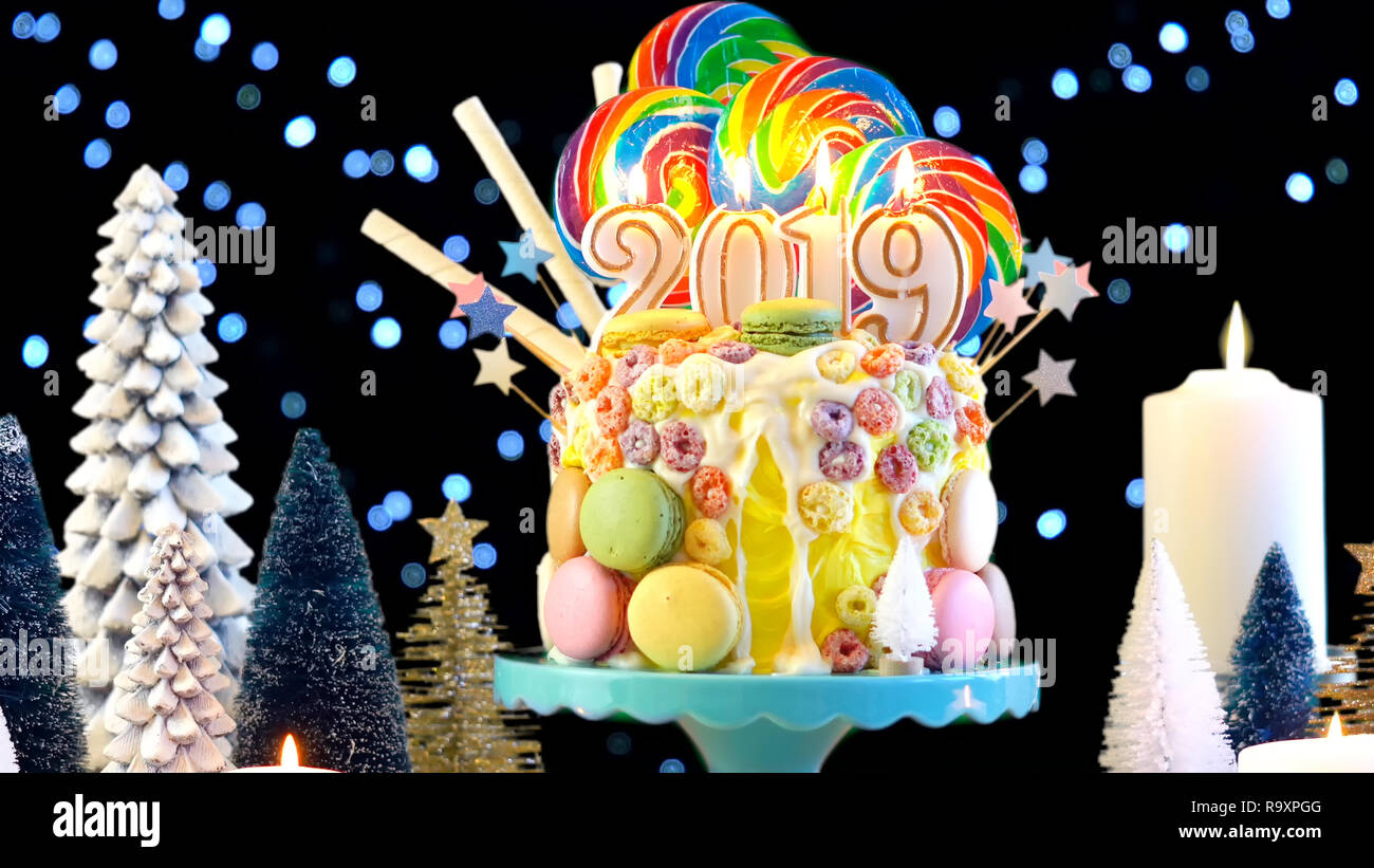 19 Happy New Year S Candy Land Lollipop Drip Cake Against Bokeh Christmas Tree Lights Stock Photo Alamy 19 Happy New Year S Candy Land Lollipop Drip Cake Against Bokeh Christmas Tree Lights Stock Photo Alamy