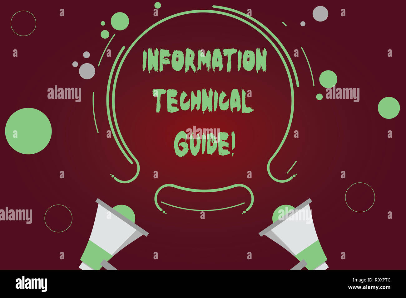 Handwriting text writing Information Technical Guide. Concept meaning Document containing