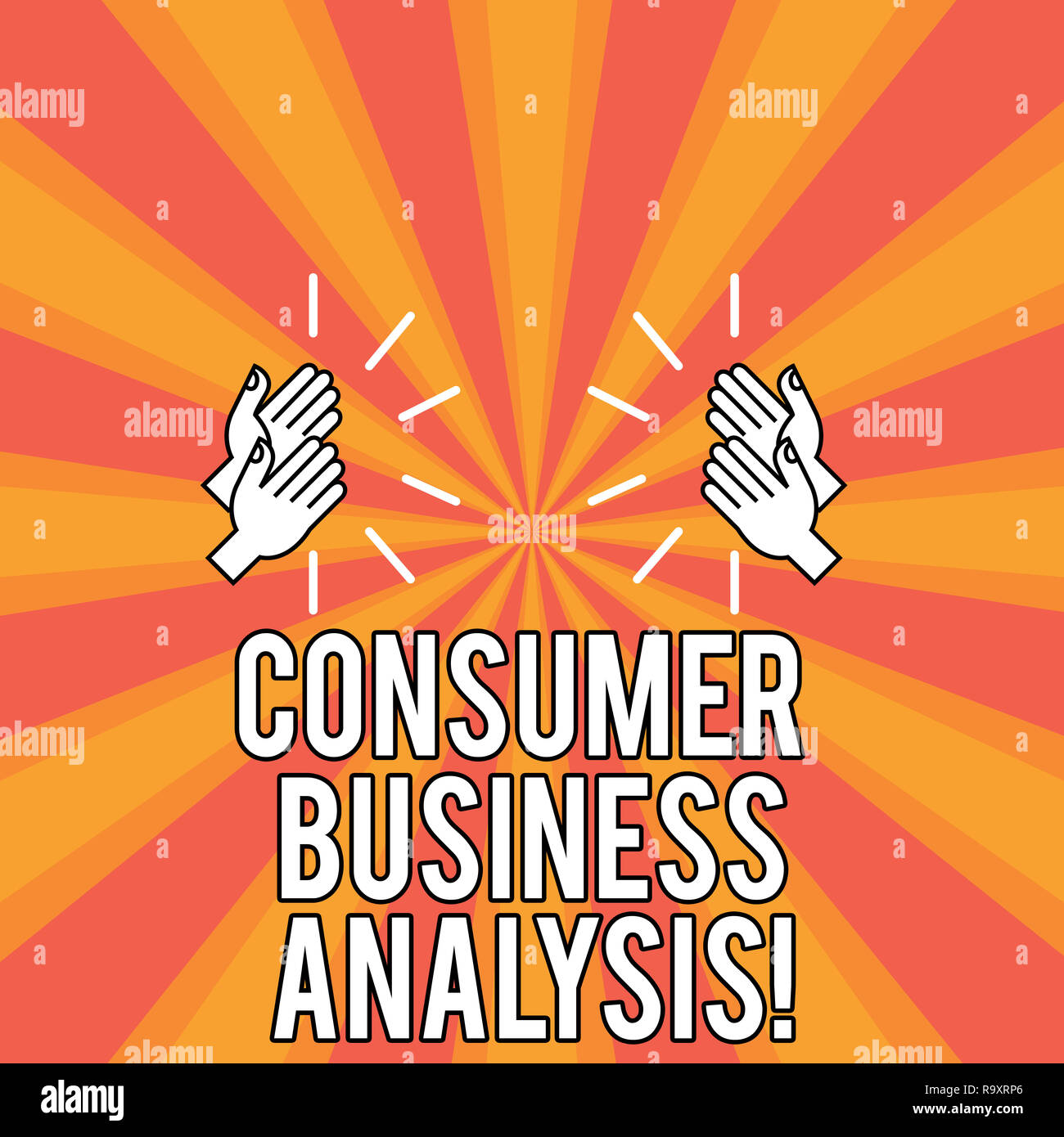 Customer Analysis Lettering Handwriting text Consumer Business Analysis. Concept meaning collect ...