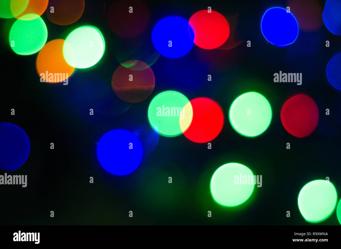 colorful bokeh light background Stock Photo - Alamy