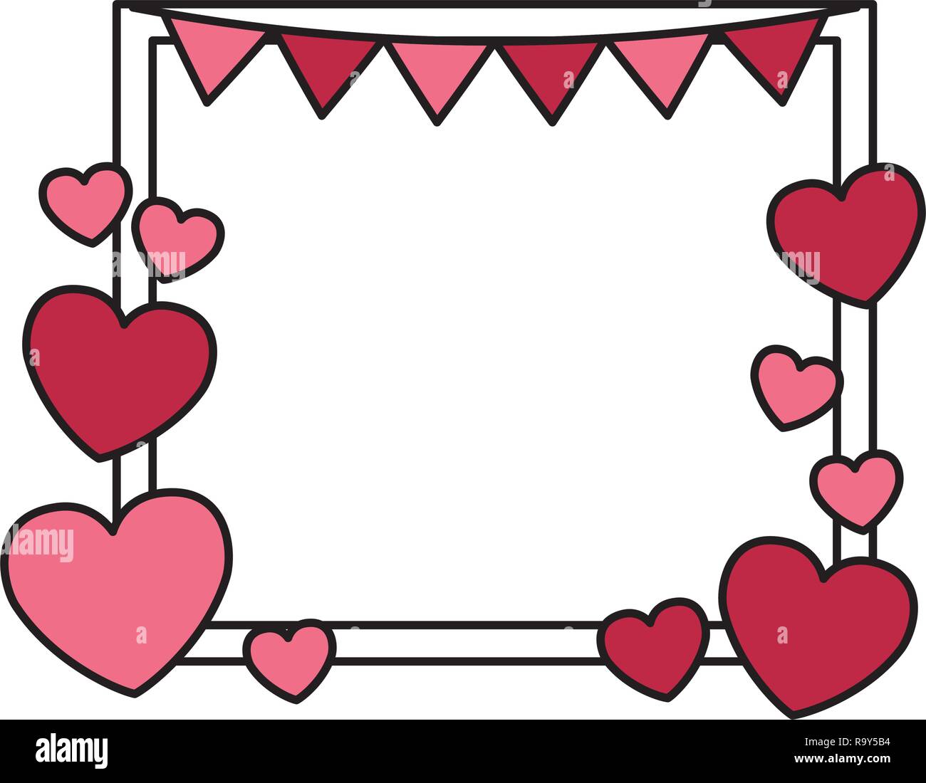 valentine day card Stock Vector Image & Art - Alamy