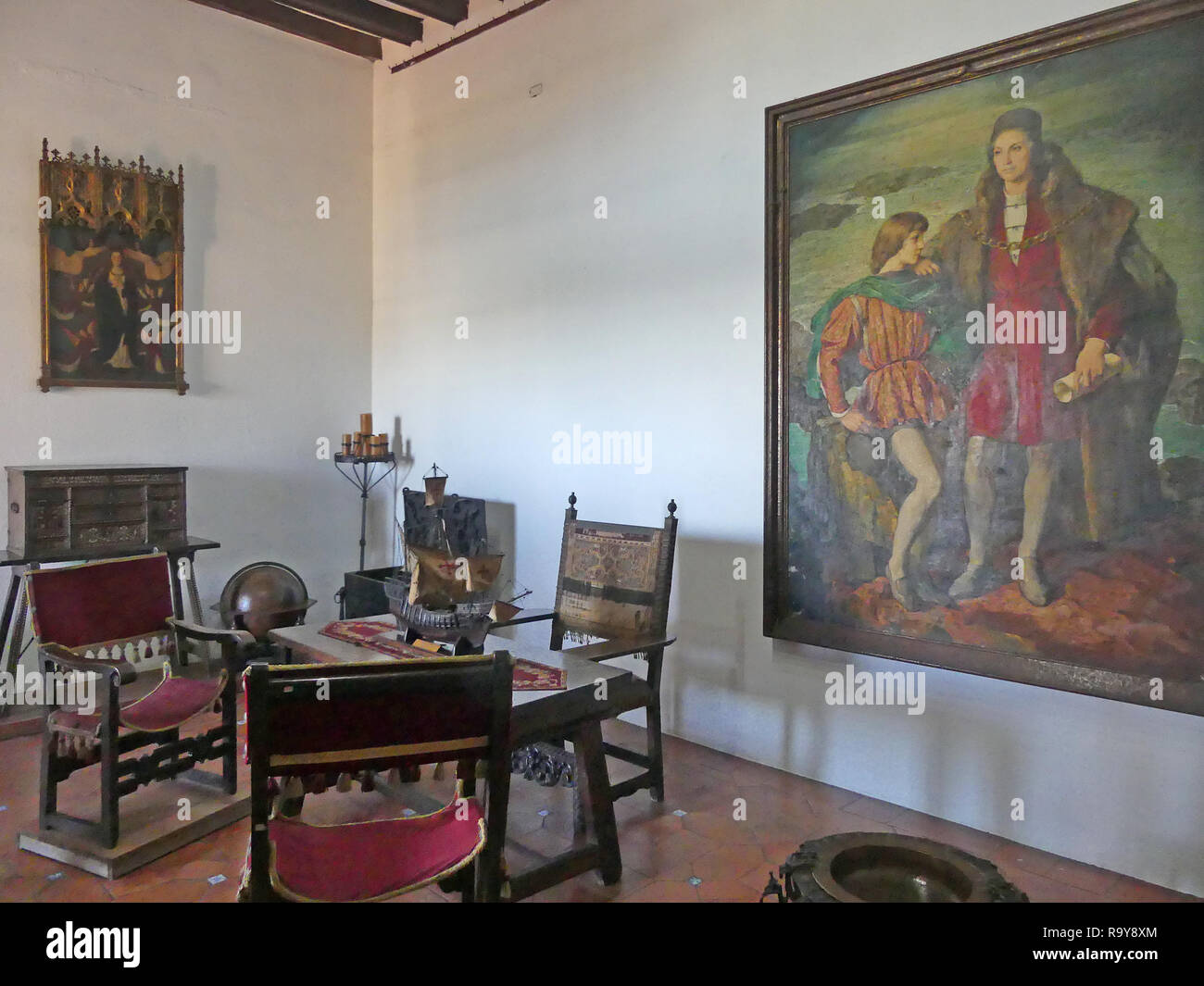 COLUMBUS PALACE interior , Santo Domingo, Dominican Republic. with ...