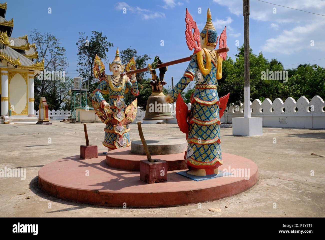 ASIEN, MYANMAR, BURMA, BIRMA, BAGO, PEGU, Sein Tha Hlaung Pagode |ASIA ...