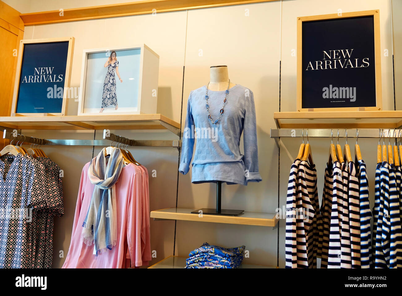 Talbots womens clothing fashion hi-res stock photography and images - Alamy
