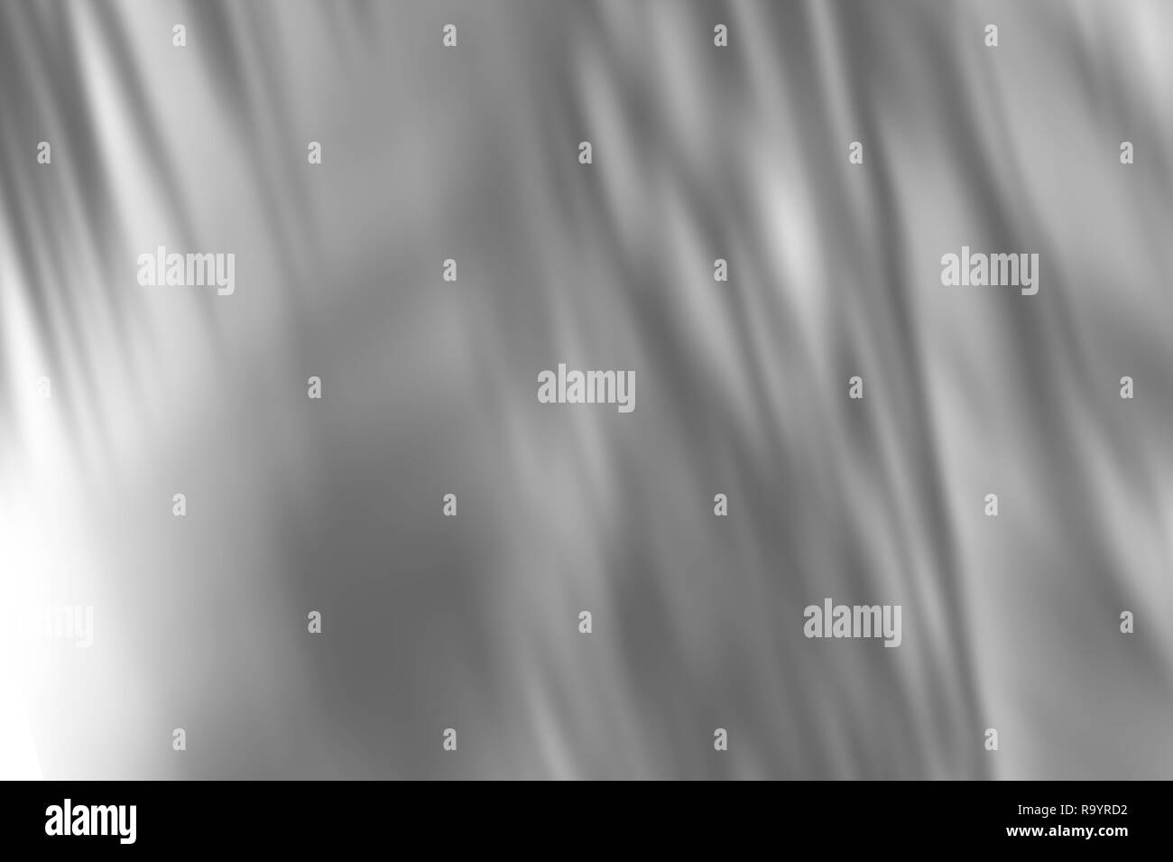 abstract background of shadows palm leaves on a white wall. White and Black for overlay a photo or mockup Stock Photo