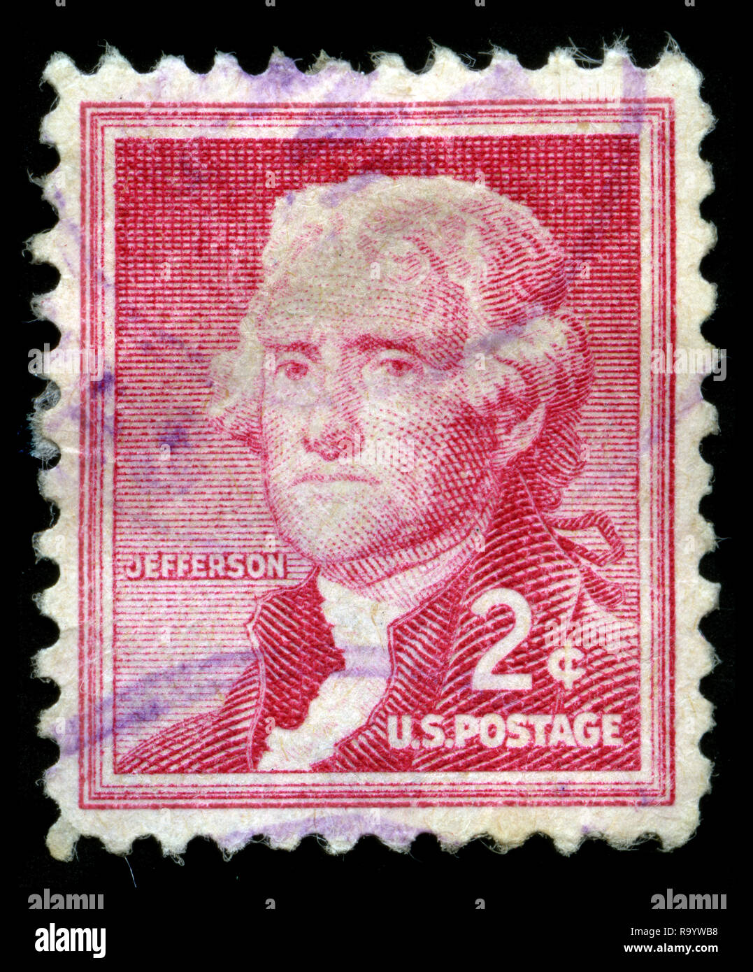 Postage stamp from United States of America (USA) in the Liberty Issue Stock Photo