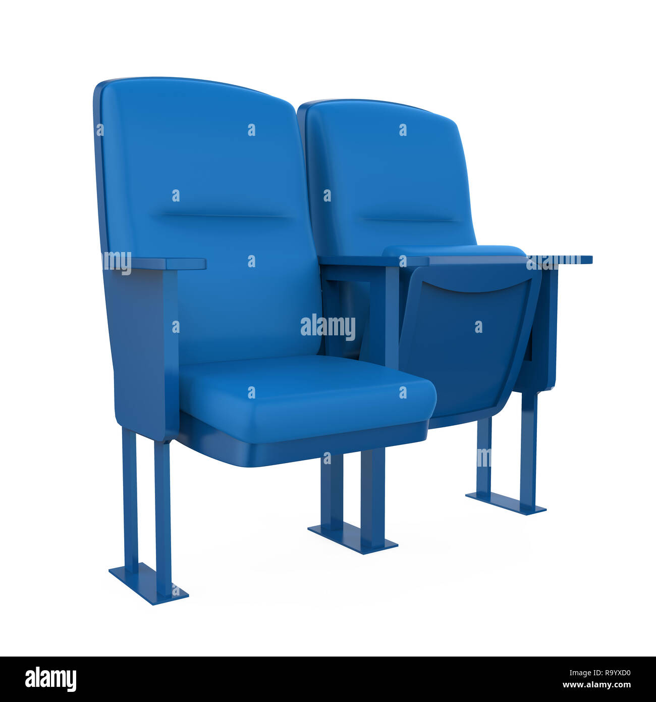 Stadium Seats Isolated Stock Photo Alamy