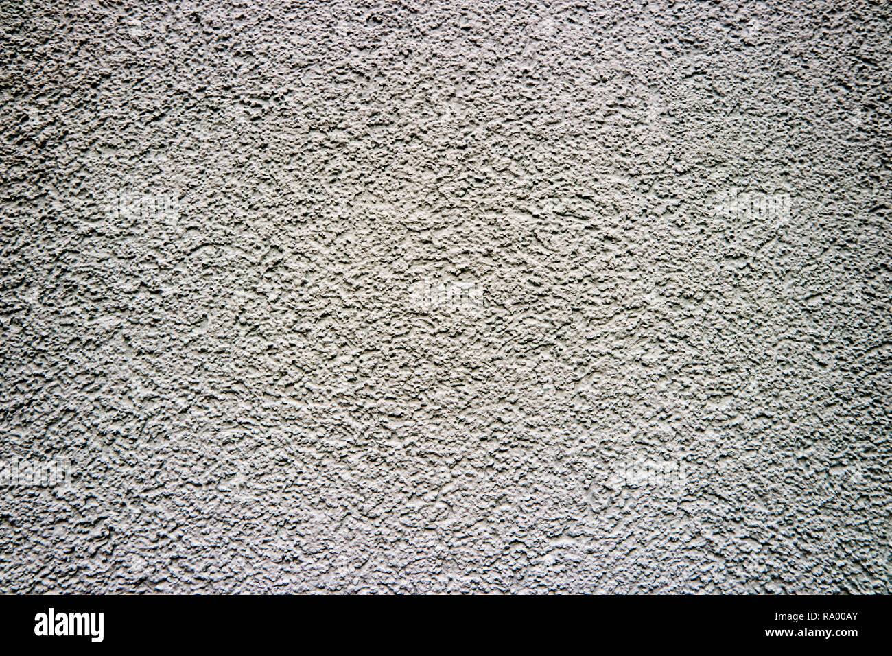 Grey textured plaster background Stock Photo