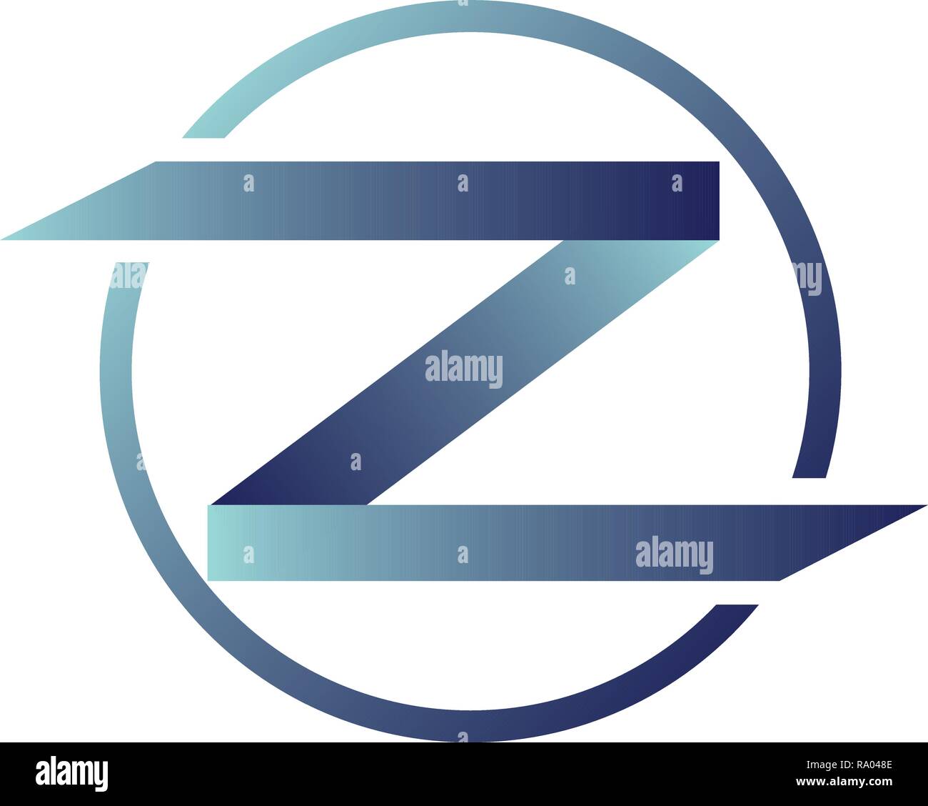 Z icon Stock Vector Images - Alamy