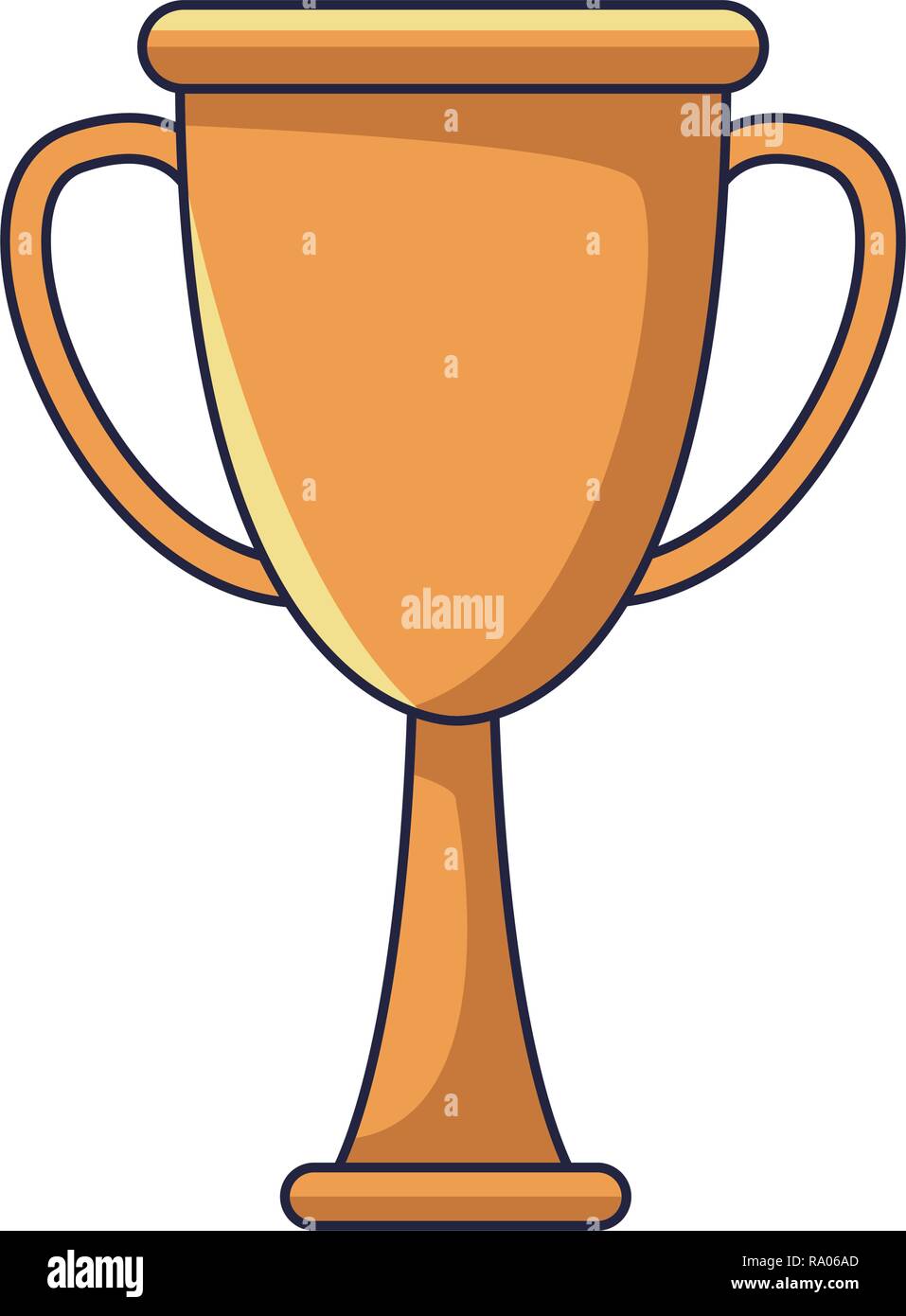 champion trophy cartoon vector illustration graphic design Stock Vector ...