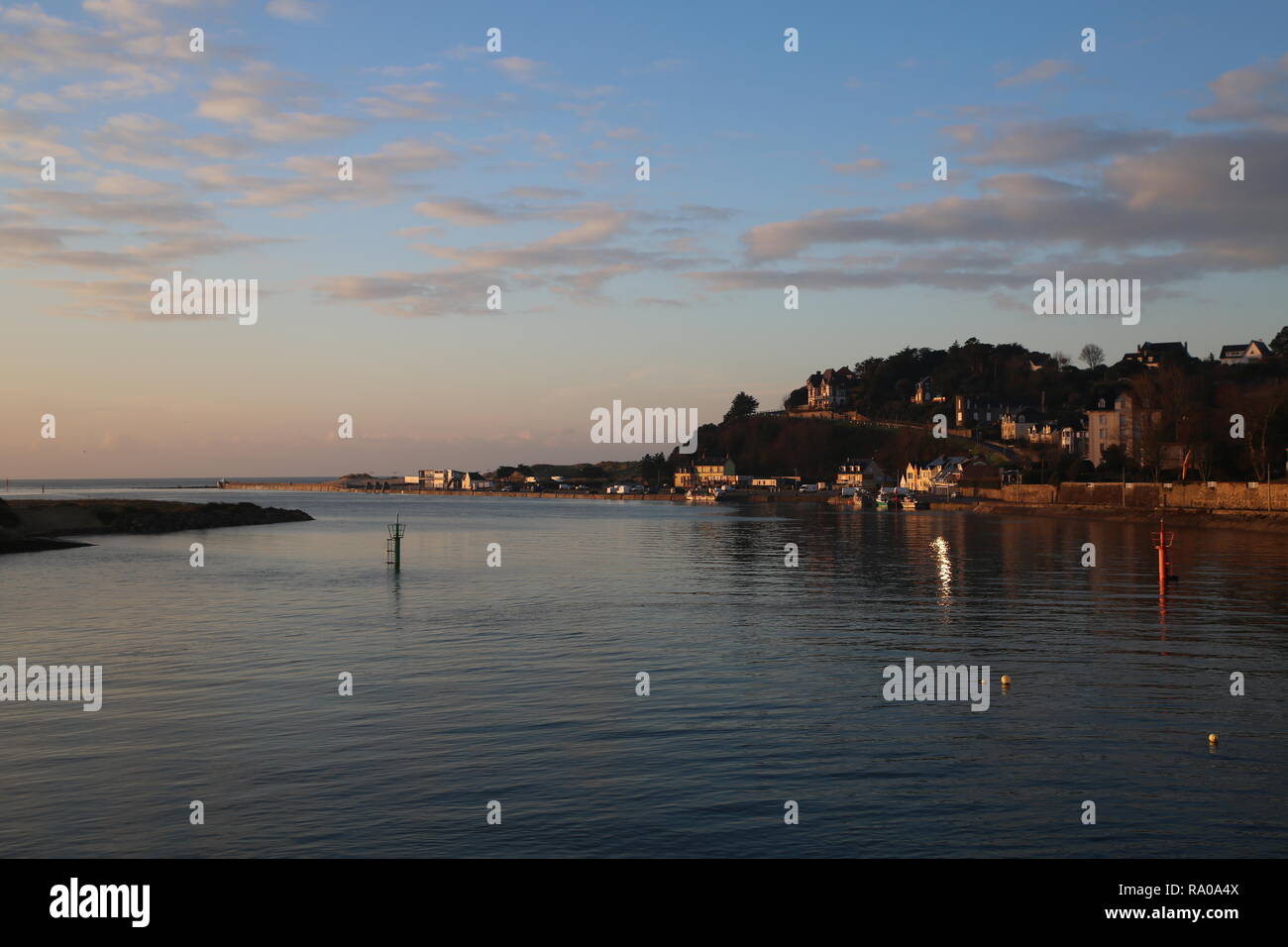 The port of Carteret, BarnevilleCarteret, Cotentin Peninsula, Normandy