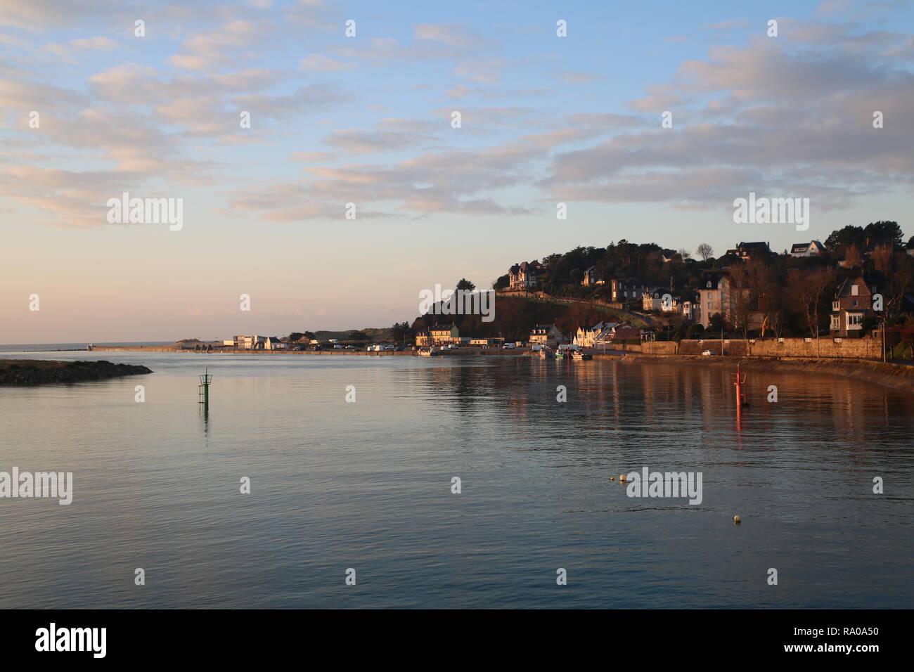 The port of Carteret, BarnevilleCarteret, Cotentin Peninsula, Normandy