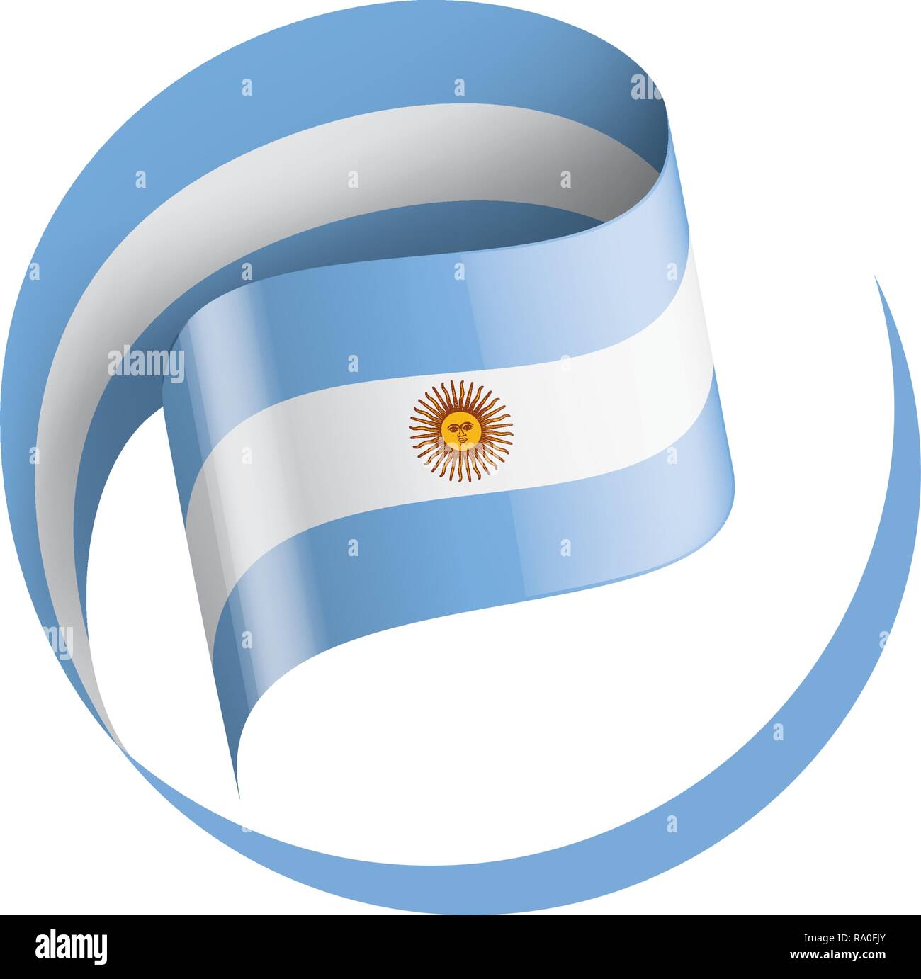 Flag of Argentina - Bandera de Argentina