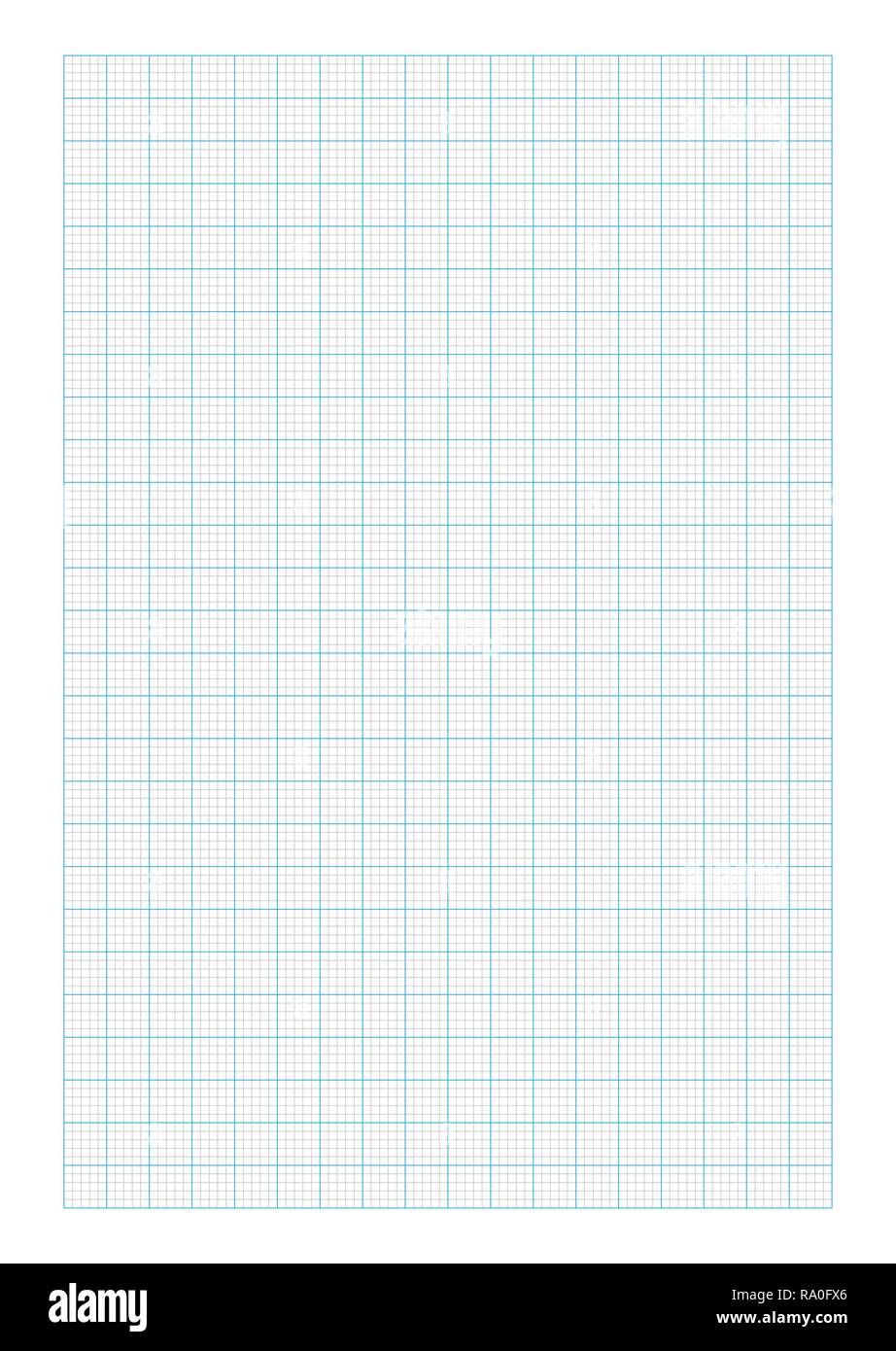 A6 size graph paper Stock Vector Image & Art - Alamy