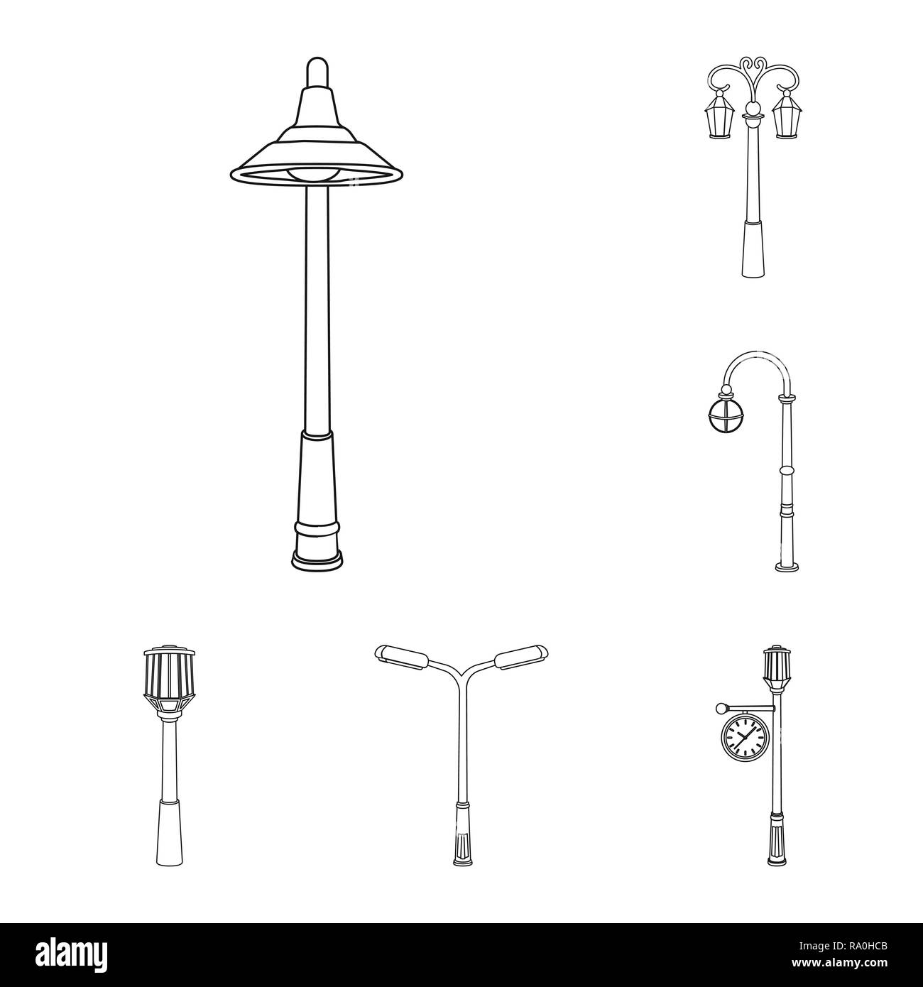 lantern,camp,old,flat,vintage,park,oil,electricity,glass,fire,pillar,kerosene,retro,flashlight,moon,holiday,traditional,ramadan,fanoos,light,lamp,electric,spotlight,christmas,set,vector,icon,illustration,isolated,collection,design,element,graphic,sign,outline,line, Vector Vectors , Stock Vector