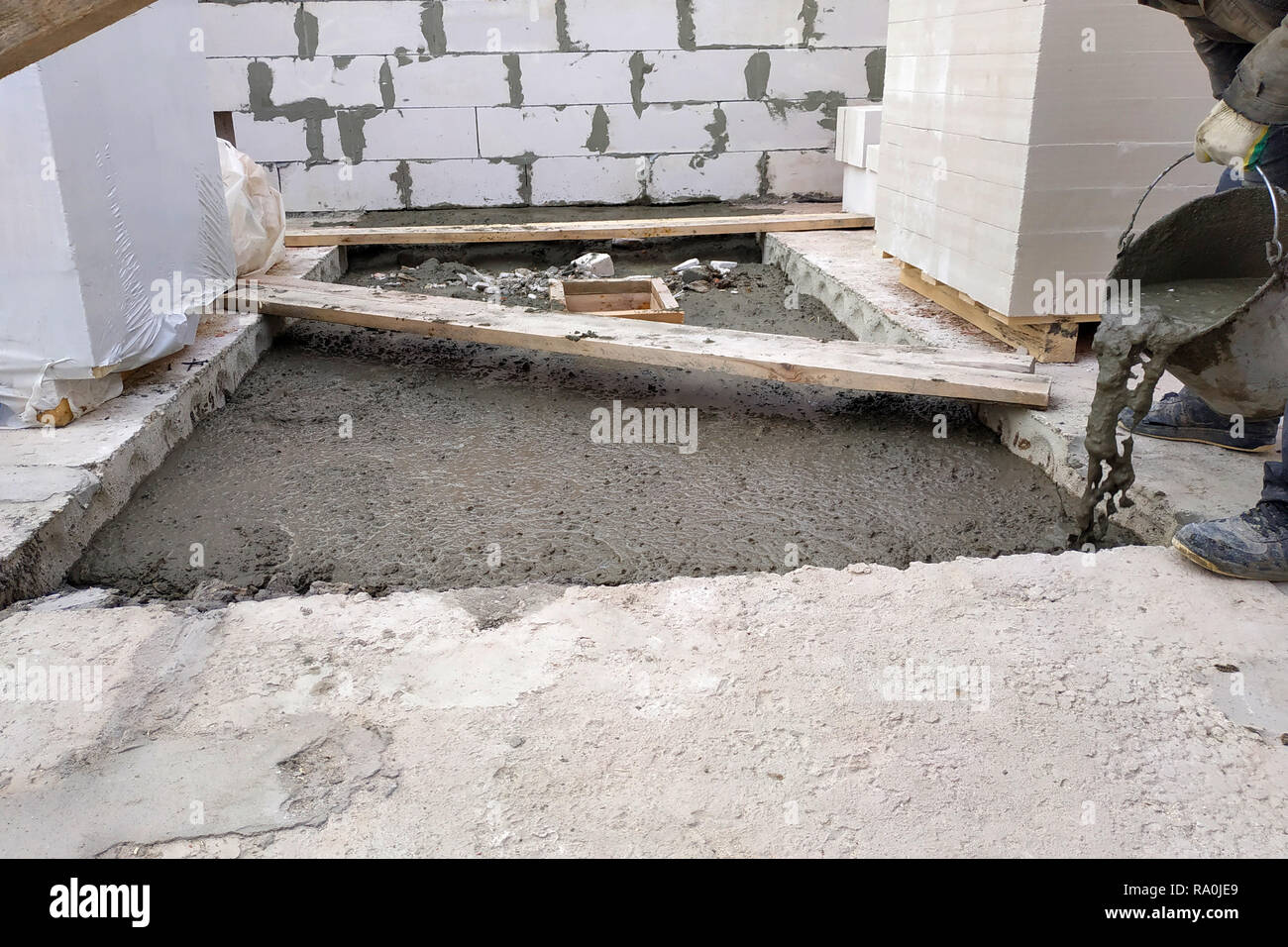 slab mortar
