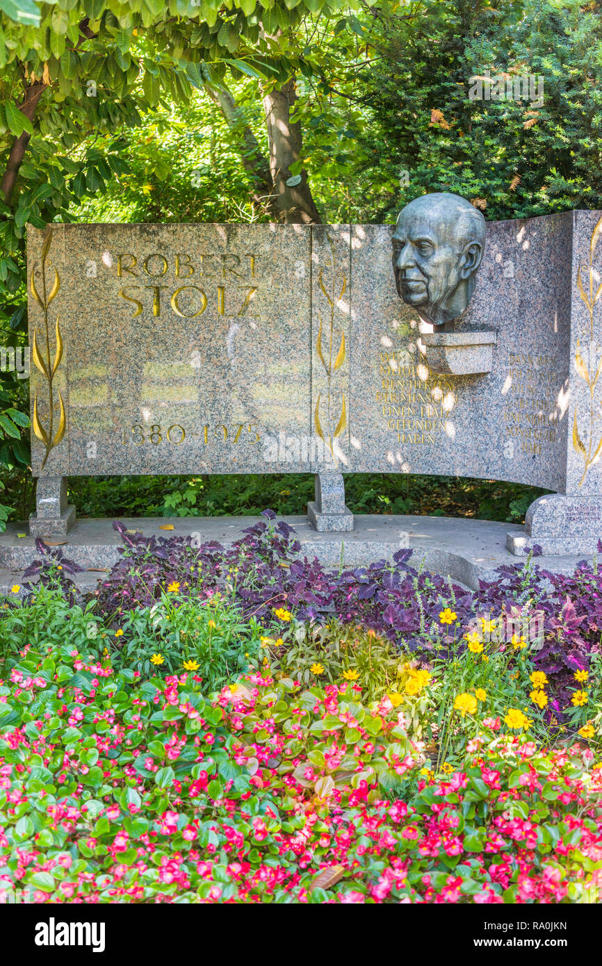 robert stolz memorial, city park Stock Photo