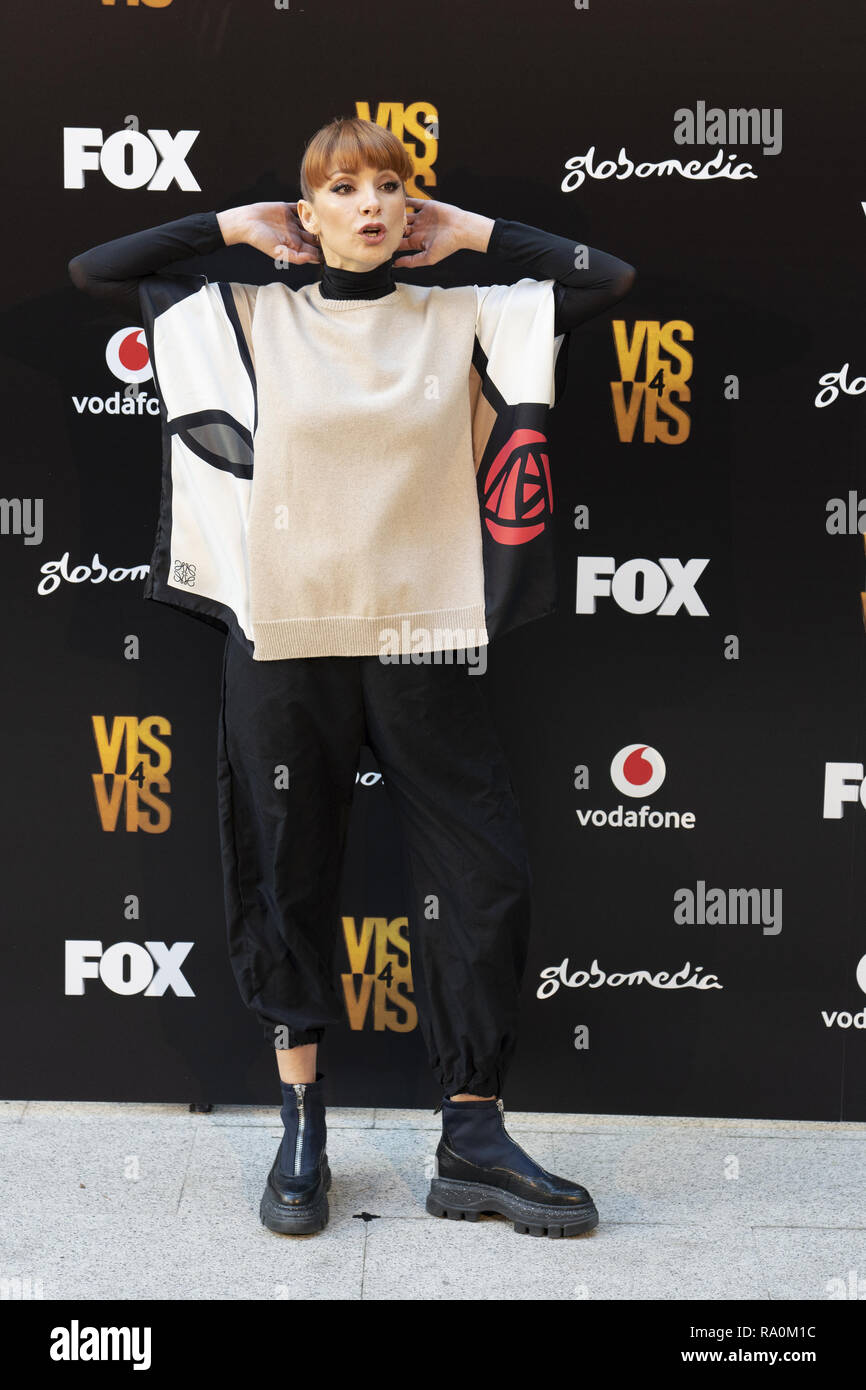 'Vis A Vis' photocall at Santo Mauro Hotel Featuring: Najwa Nimri Where