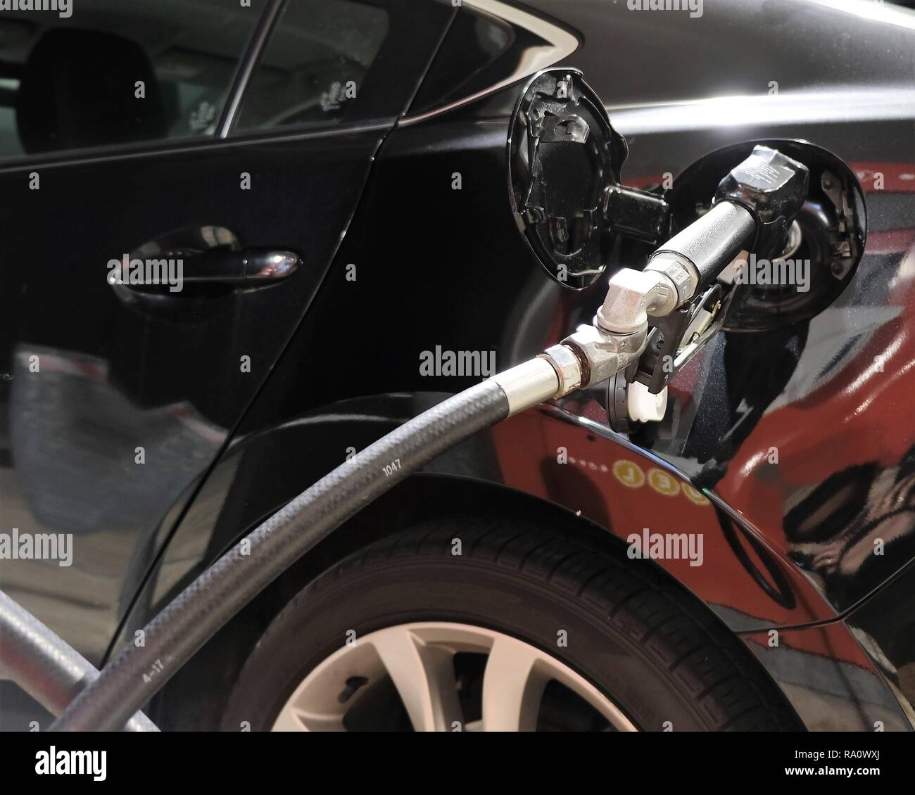 Filling a fuel tank hires stock photography and images Alamy