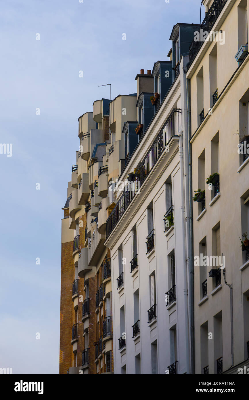 Paris Streets Stock Photo