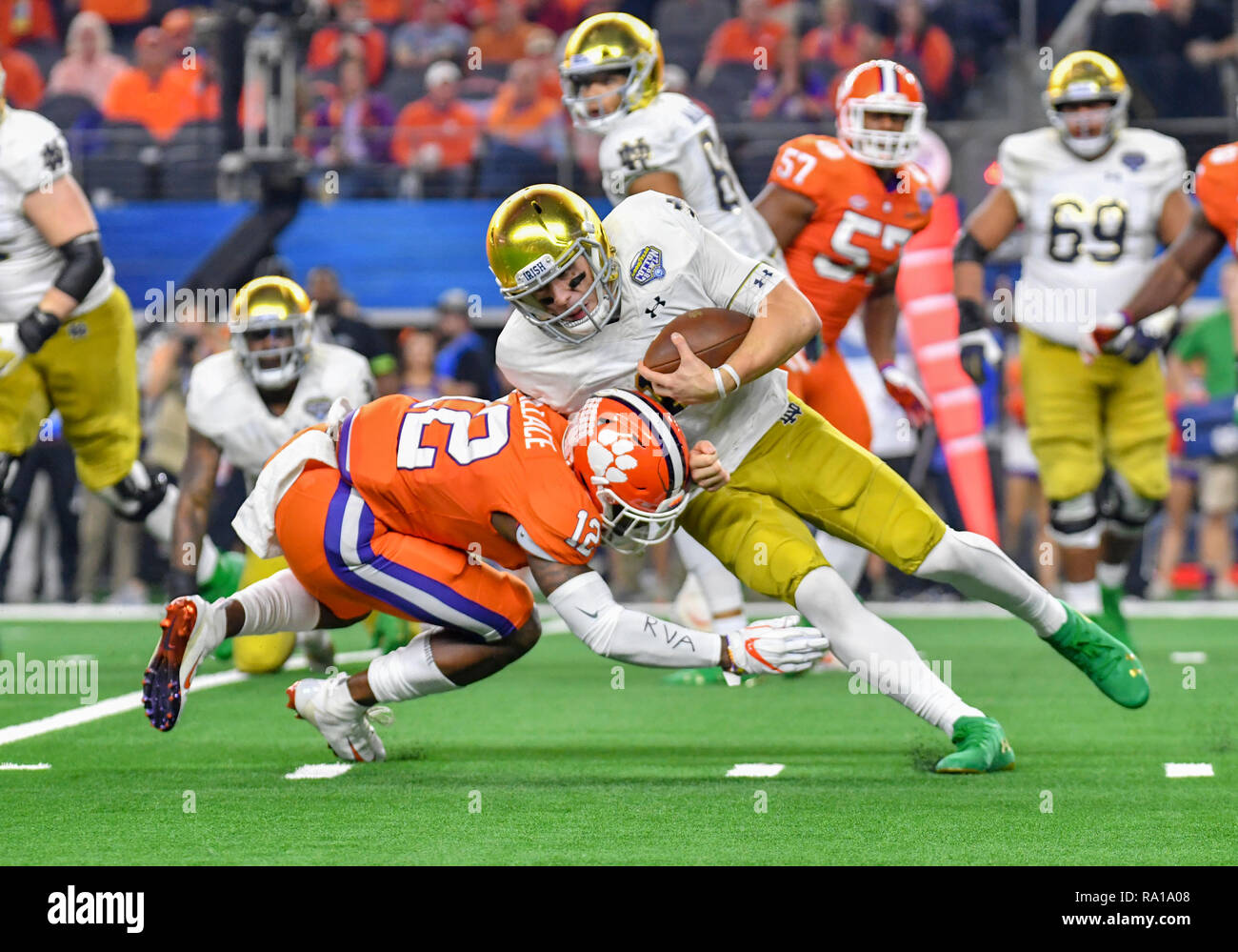 December 29 2018 Notre Dame Fighting Irish Quarterback Ian