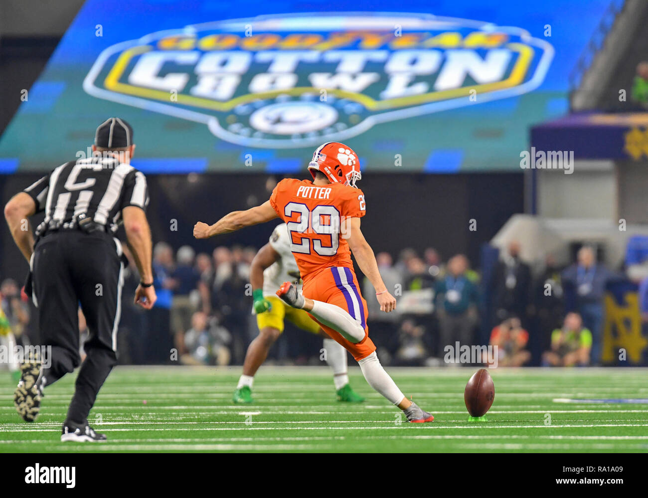 December 29 2018 Clemson Tigers Place Kicker Bt Potter